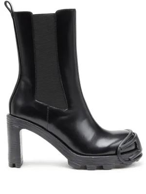 Diesel D-Hammer leather boots