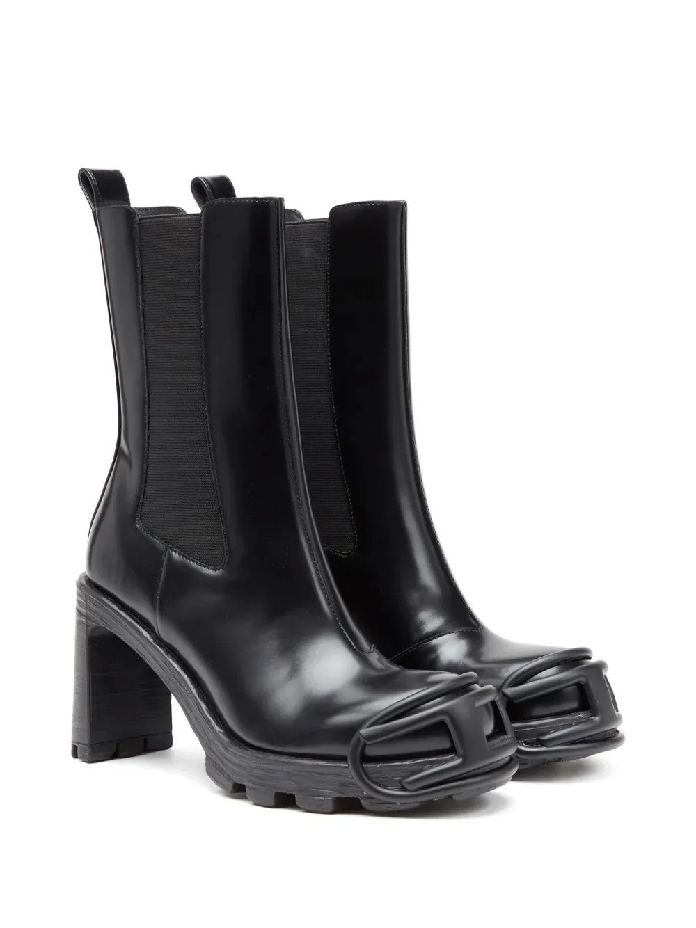 Diesel D-Hammer leather boots