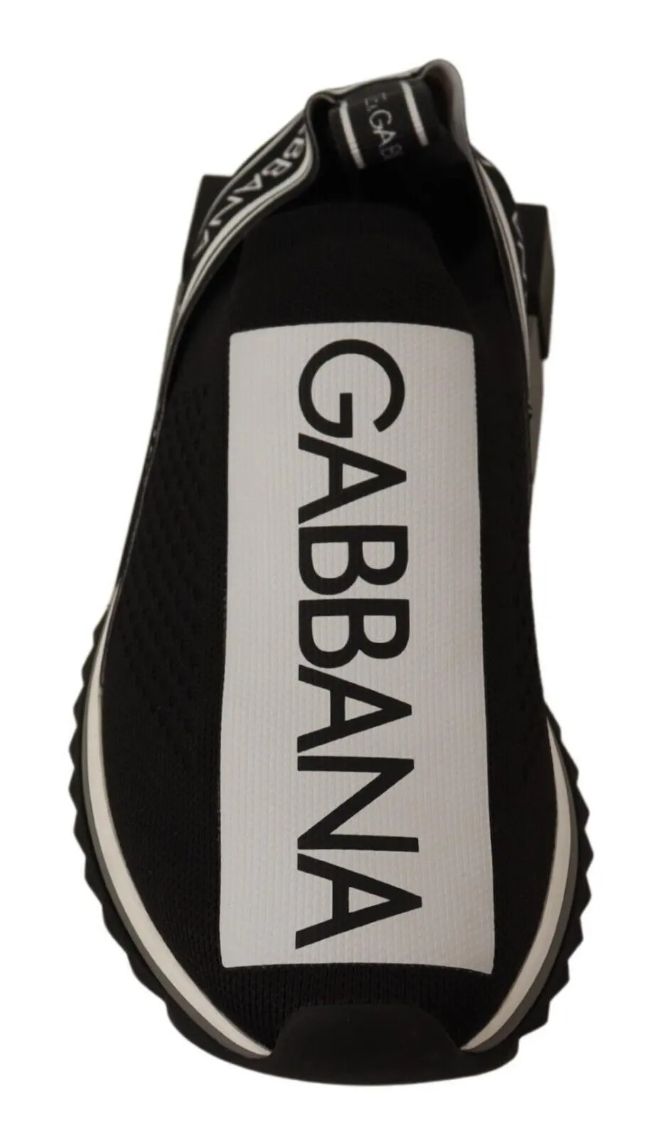 Dolce & Gabbana Chic Monochrome Sorrento Slip-On Sneakers