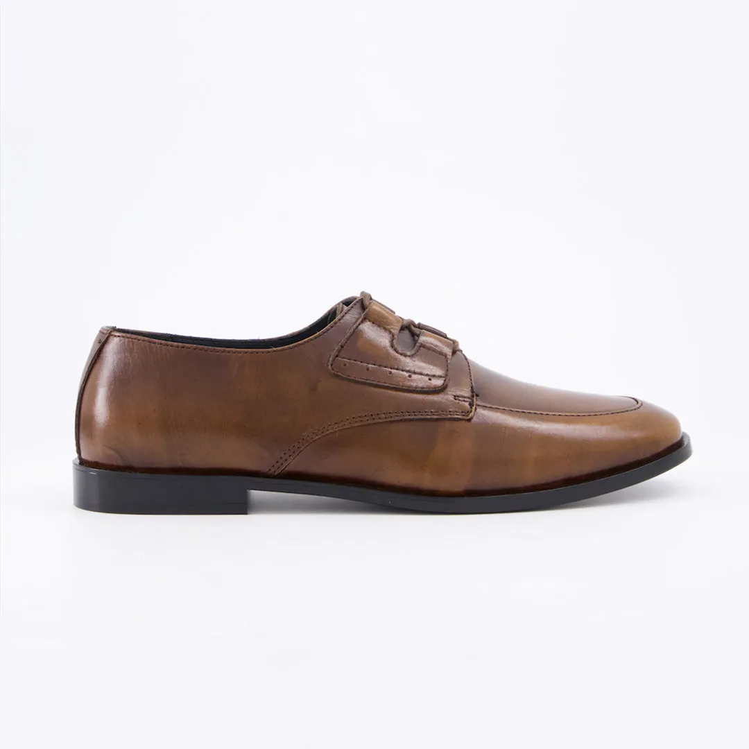 Double Lace Up-Brown