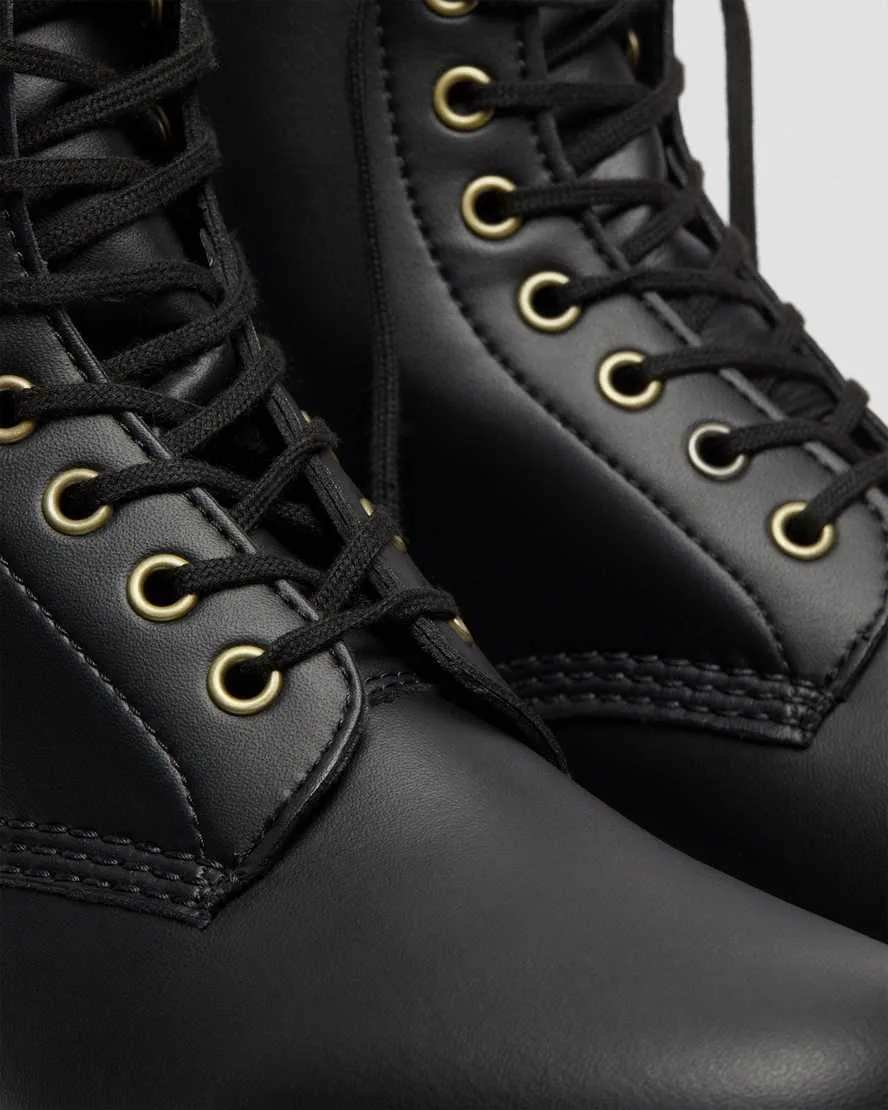 Dr. Martens 1460 Vegan Felix Rub Off Black Boots