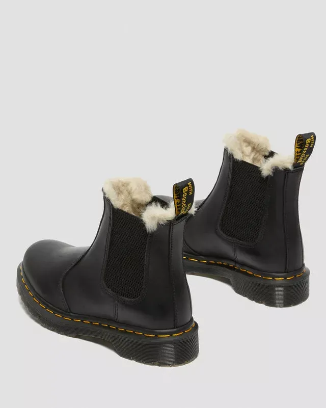 Dr Martens 2976 Leonore Faux Fur Lined Boots Black