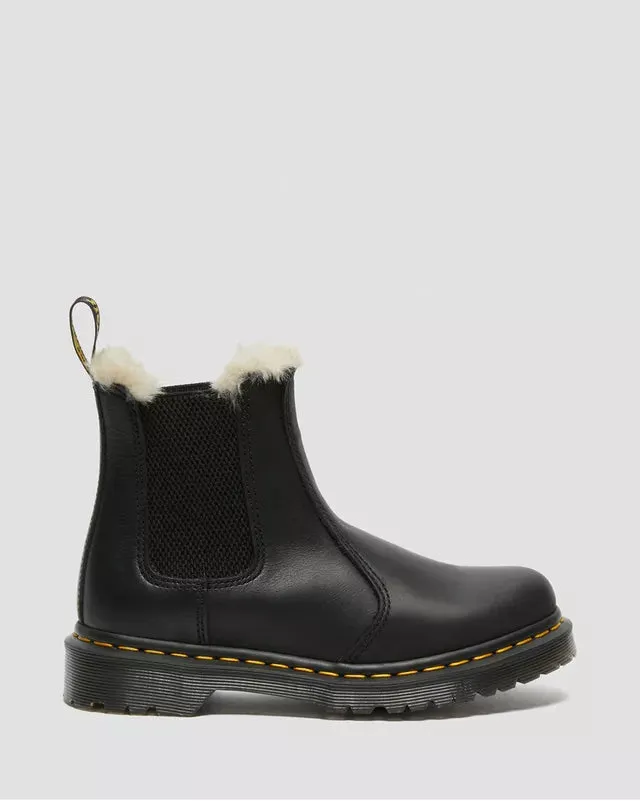 Dr Martens 2976 Leonore Faux Fur Lined Boots Black
