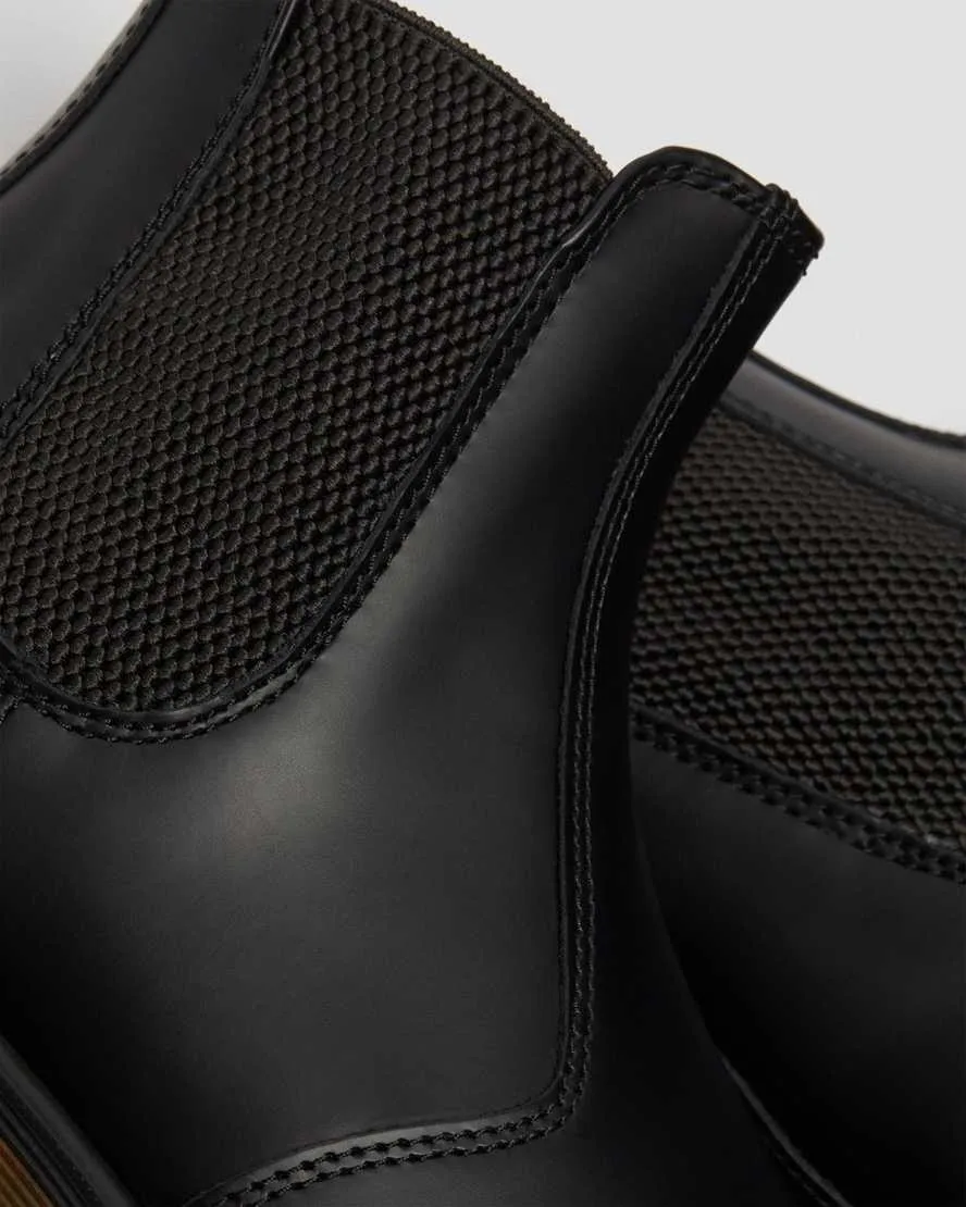 Dr Martens 2976 Smooth Leather Chelsea Boots Black PW