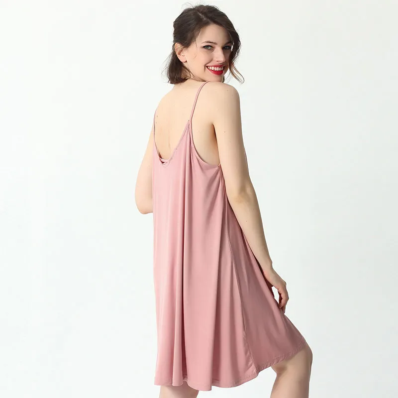 Dreamy Drift Relaxed Fit Sleeveless Loungewear Dress