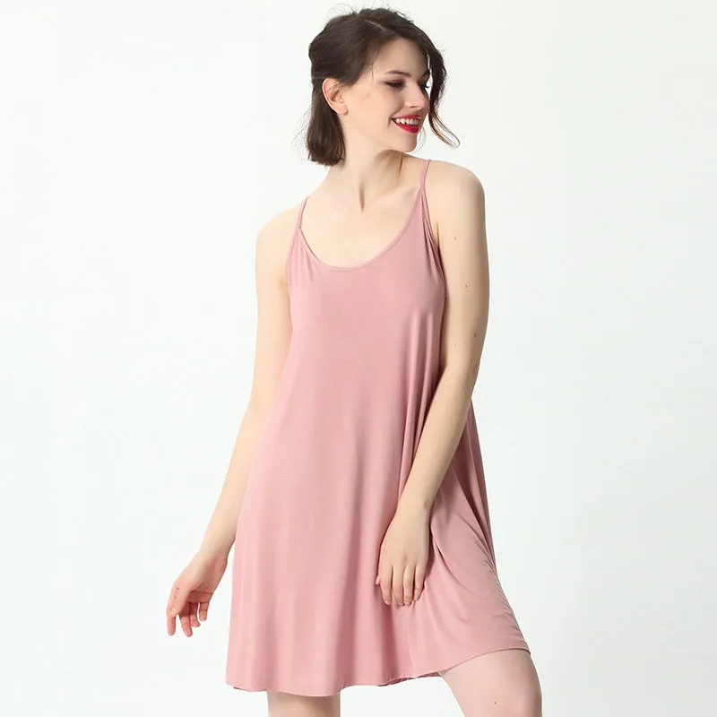 Dreamy Drift Relaxed Fit Sleeveless Loungewear Dress