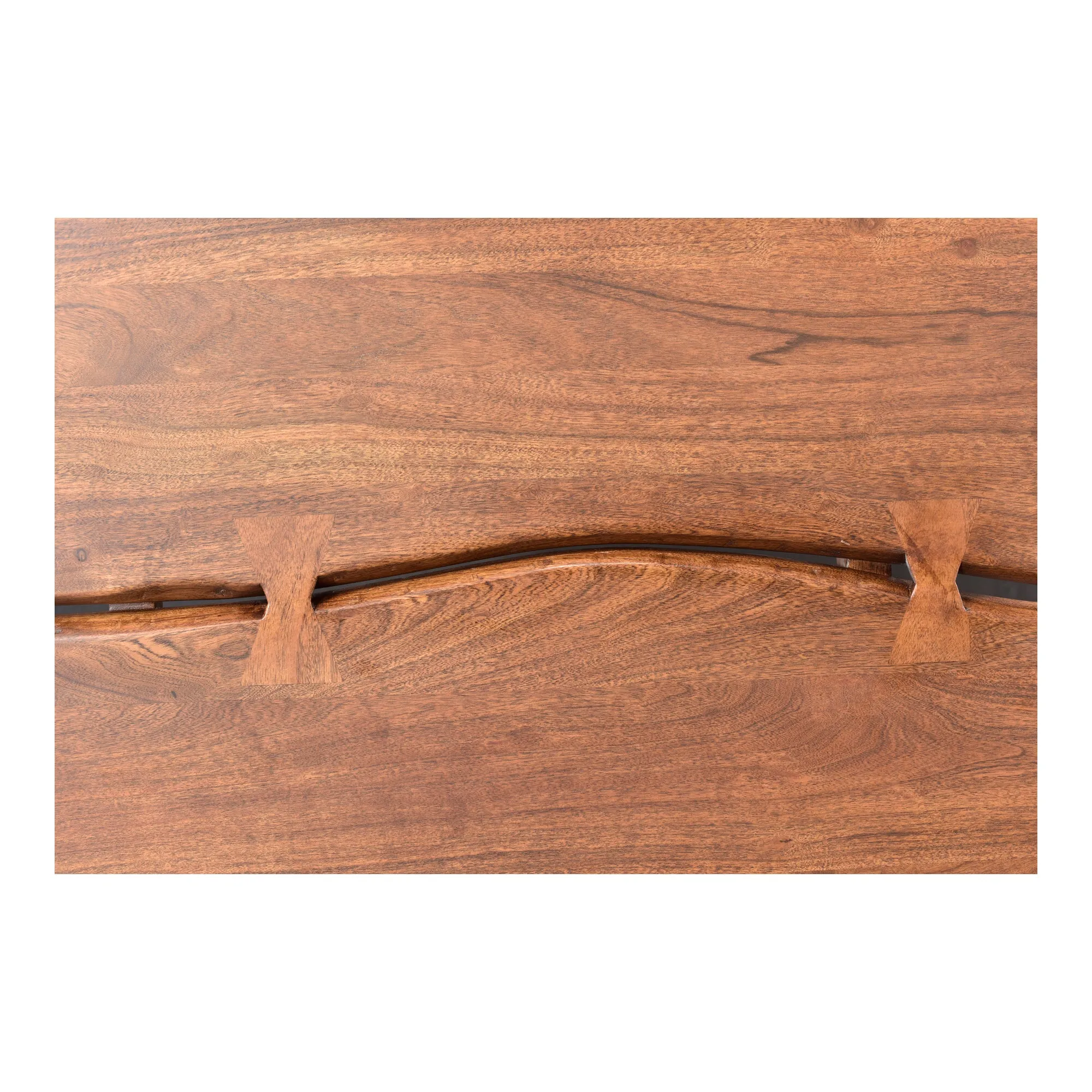 Eco-Chic Acacia Wood Platform Bed