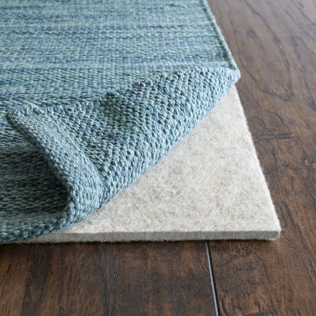 Eco-Plush 100% Felt Premium Cushioned Rug Pad (1/4") RugPadUSA Rug Pad Size: Rectangle 10' x 14'