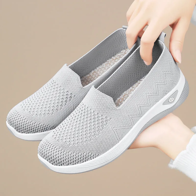 Elegant Retro Espadrilles with Solid Almond Toe for Stylish Women