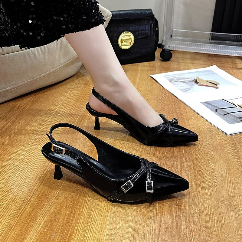 Elegant Shoes With Buckle