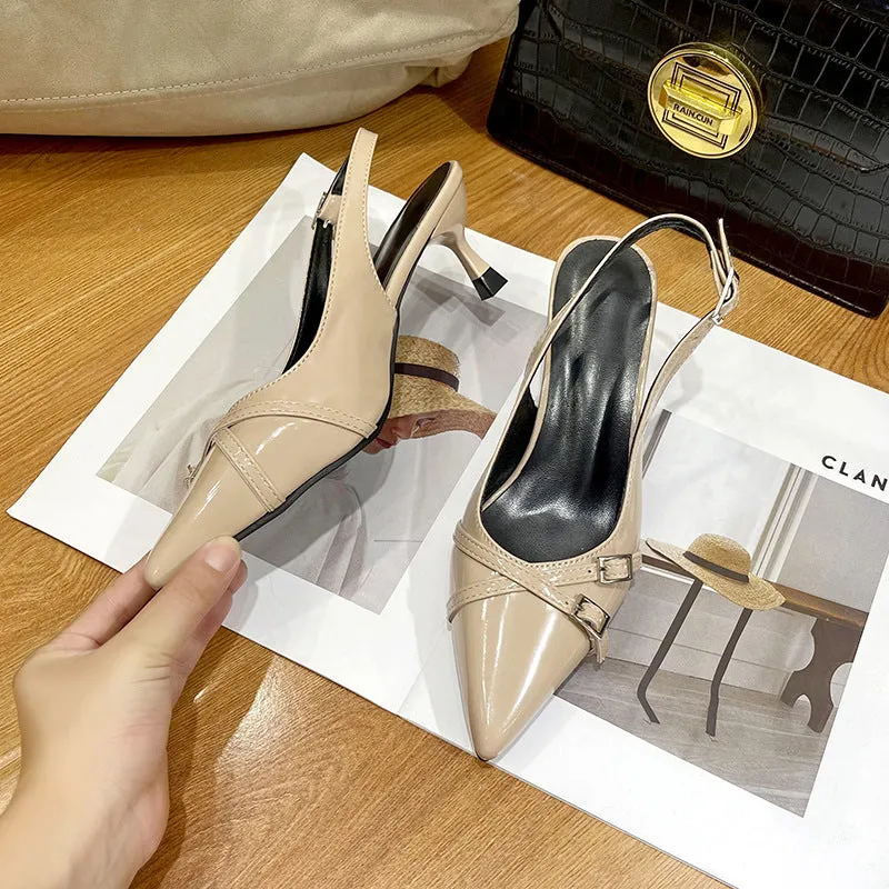 Elegant Shoes With Buckle