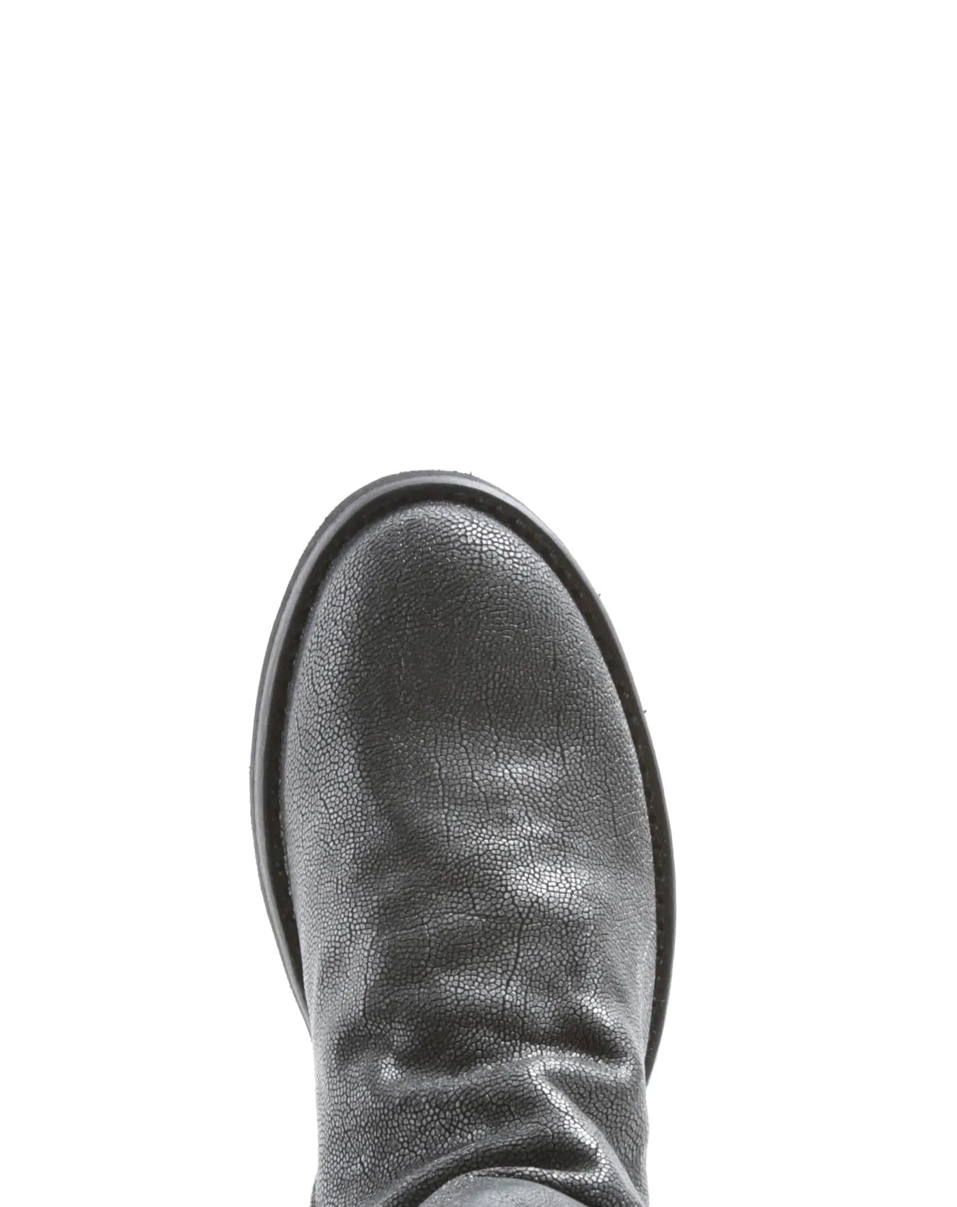 ELF Silver Leather Boots