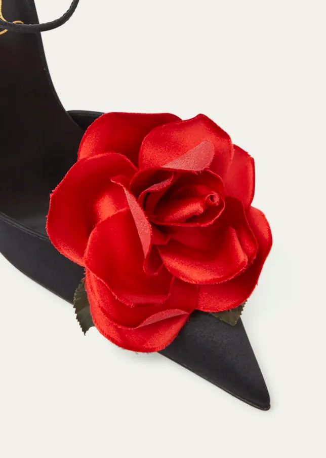 Enchanted Rose High Heel Shoes