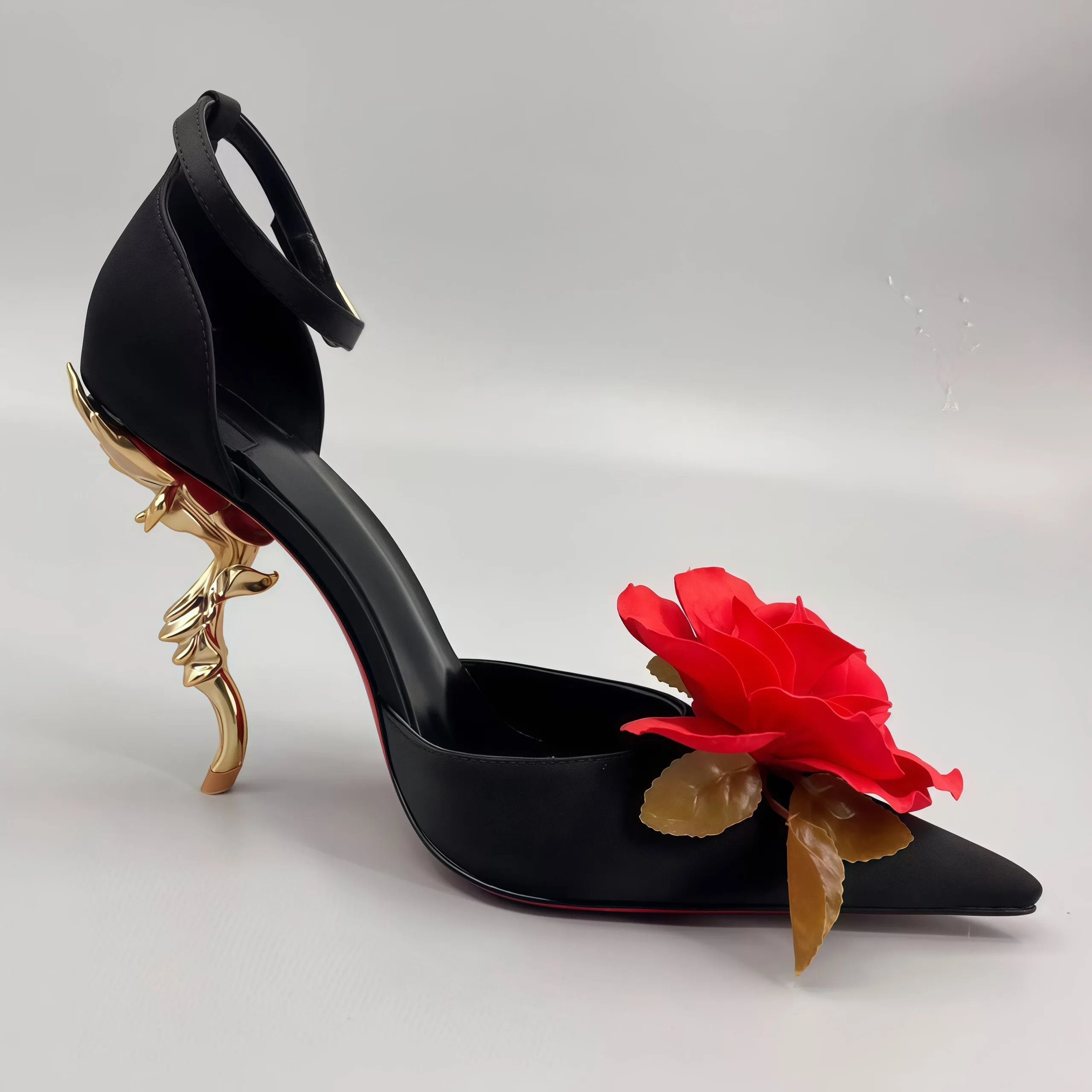 Enchanted Rose High Heel Shoes