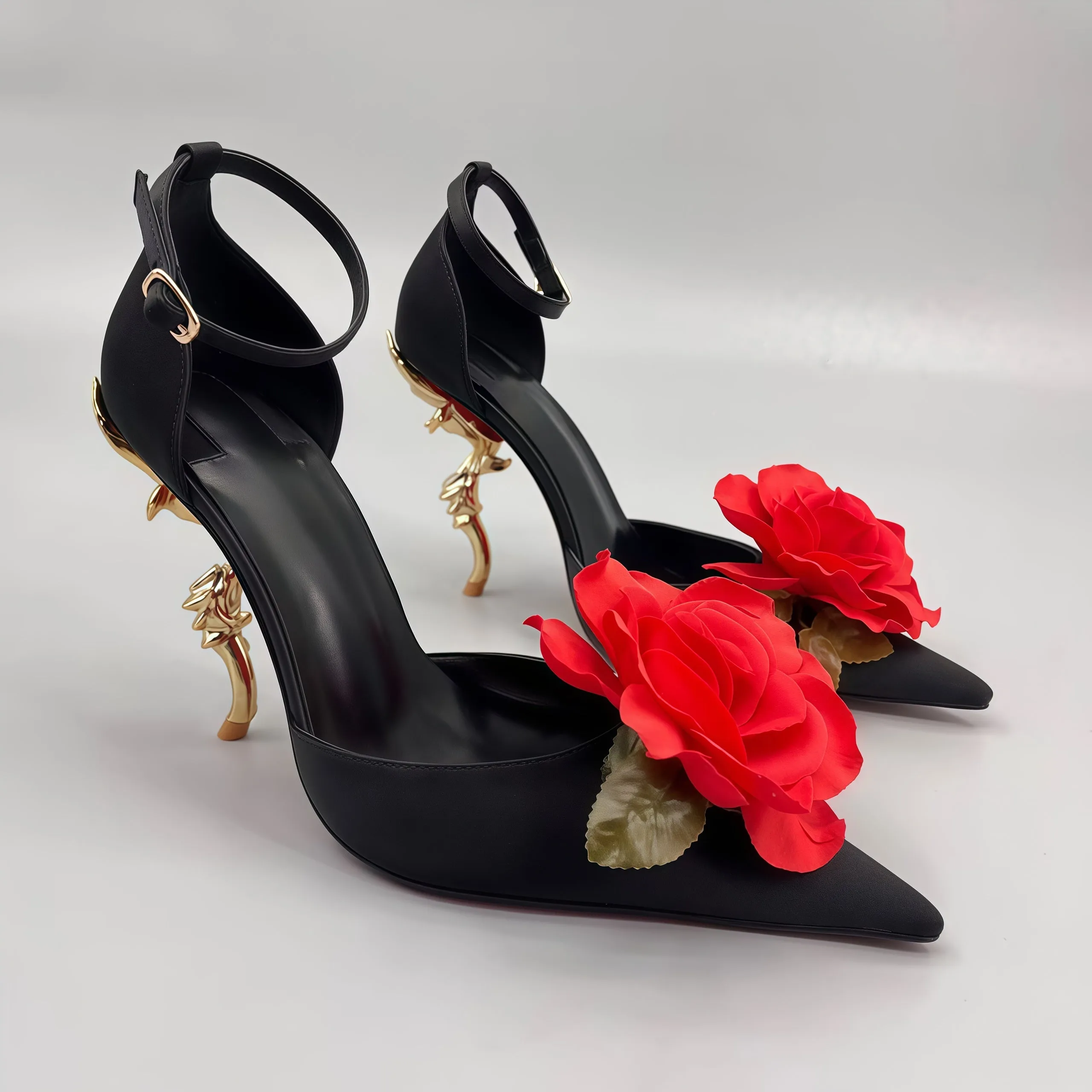 Enchanted Rose High Heel Shoes