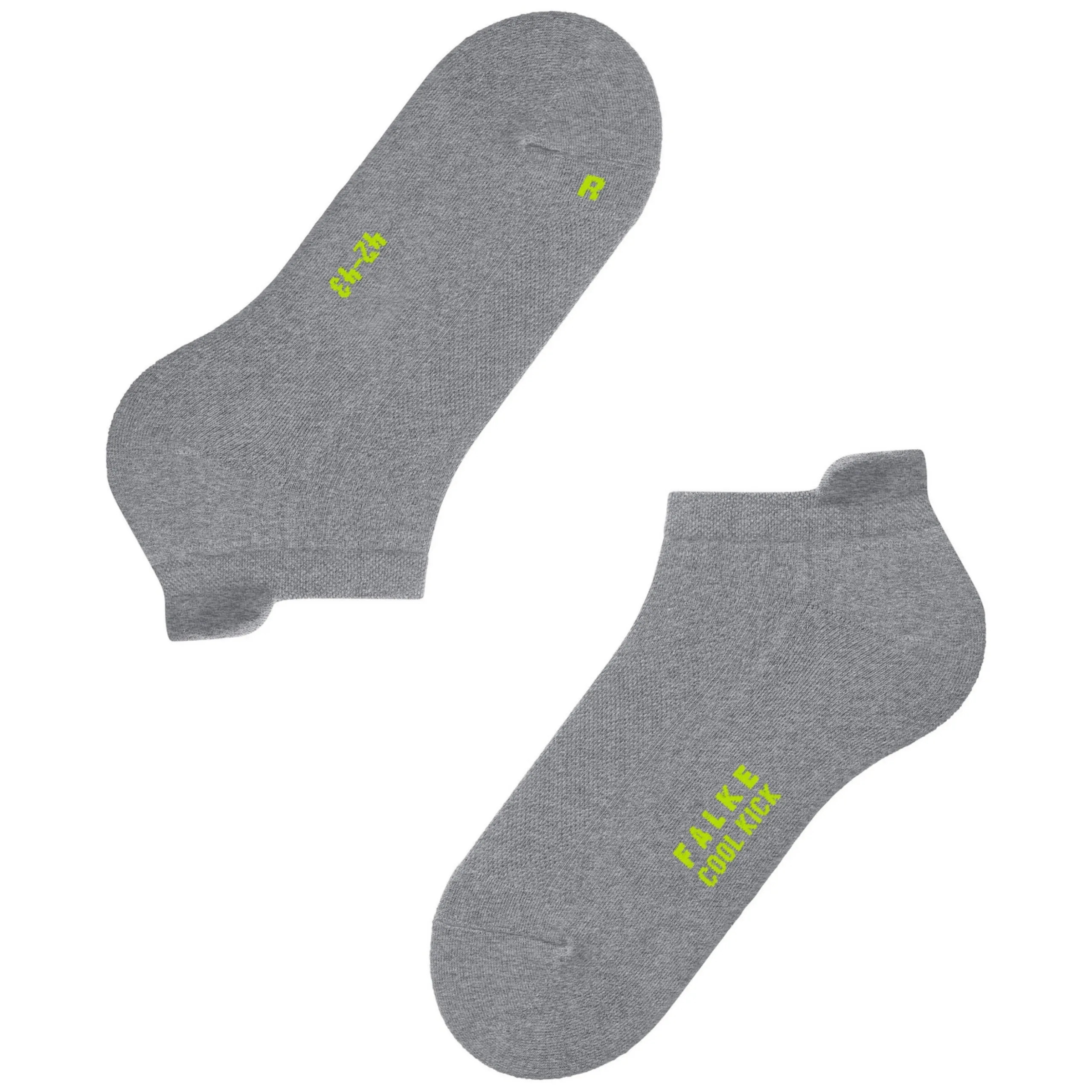Falke Cool Kick Invisible Socks - Light Grey