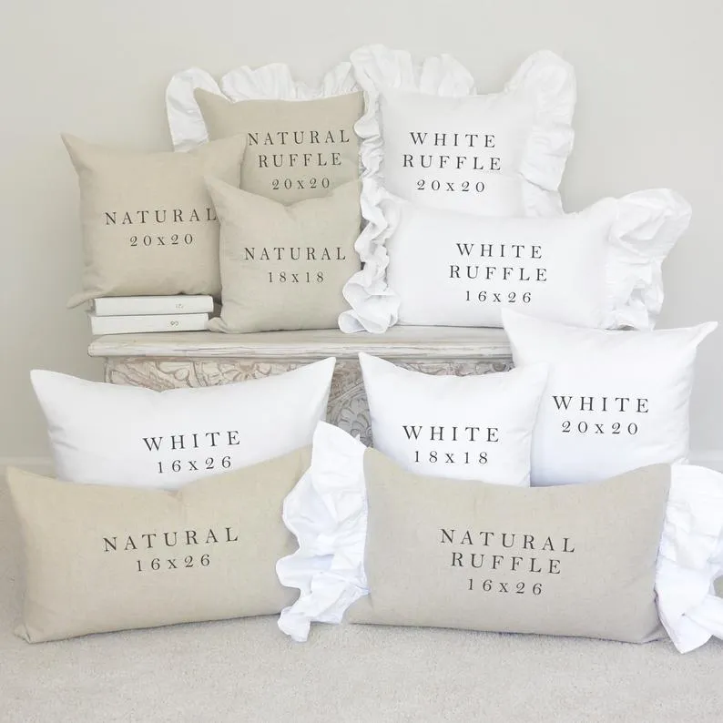 Fall Pillow Cover // "All I Need This Fall Is.."