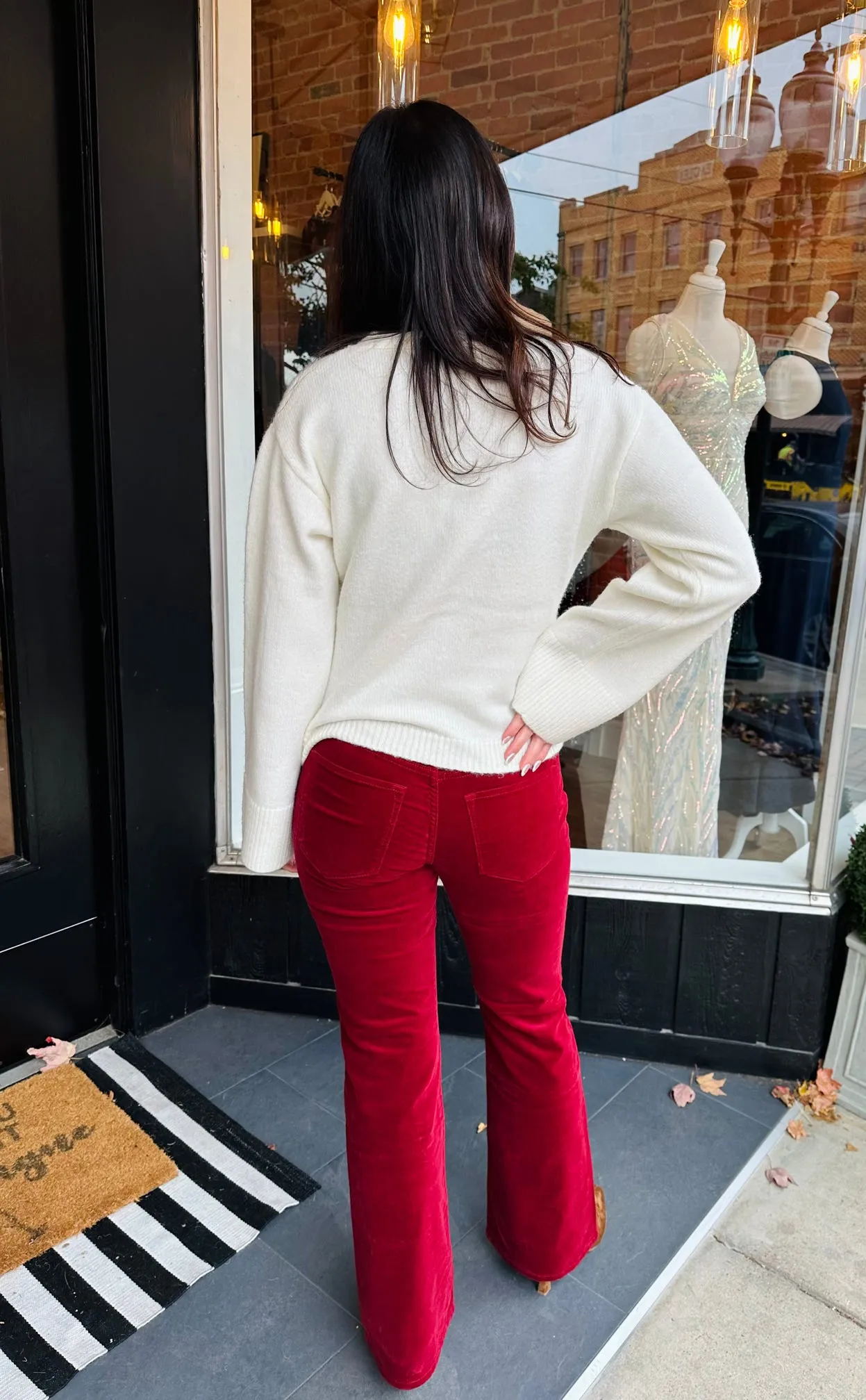 FINAL SALE Rosa Velvet Jean
