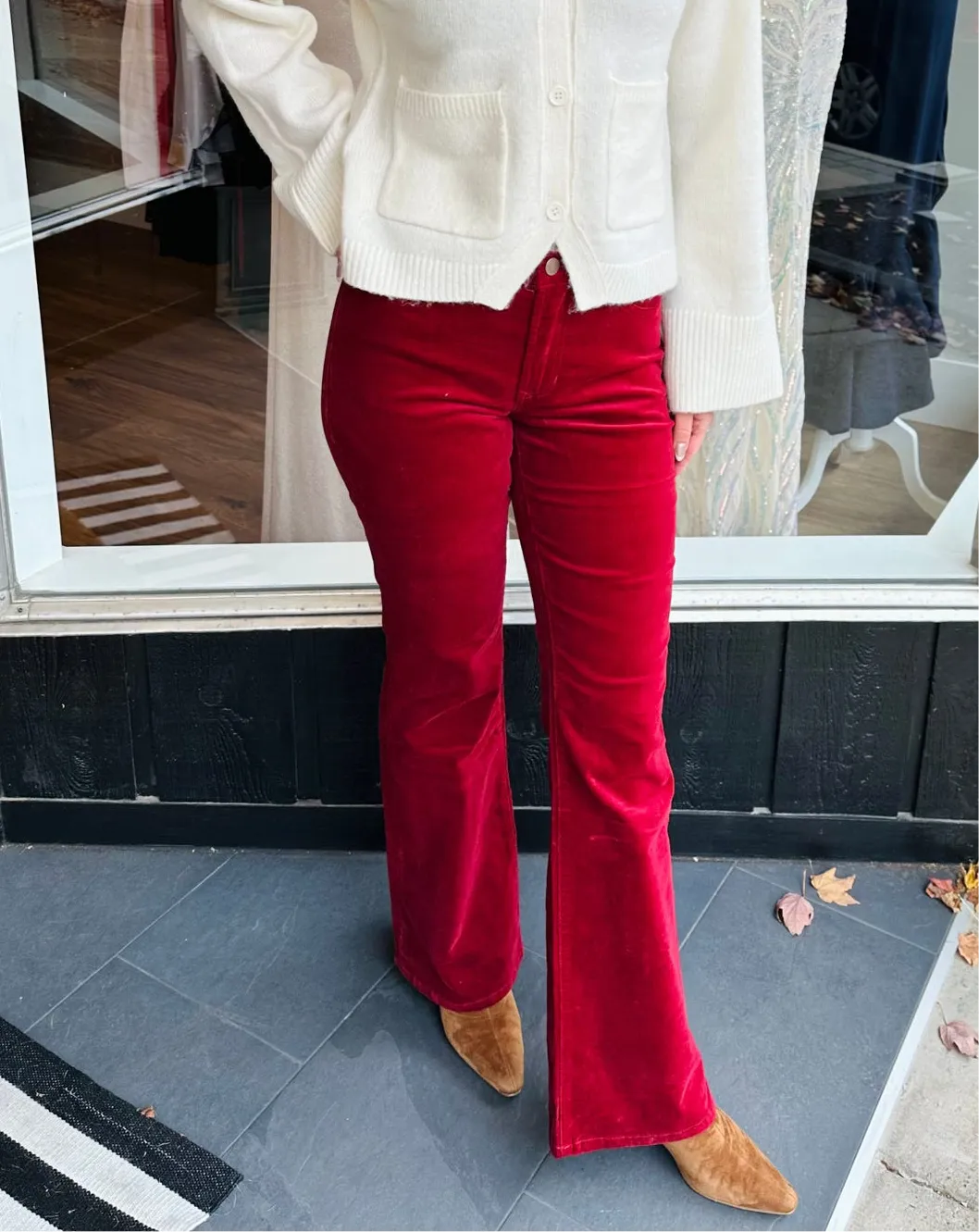 FINAL SALE Rosa Velvet Jean