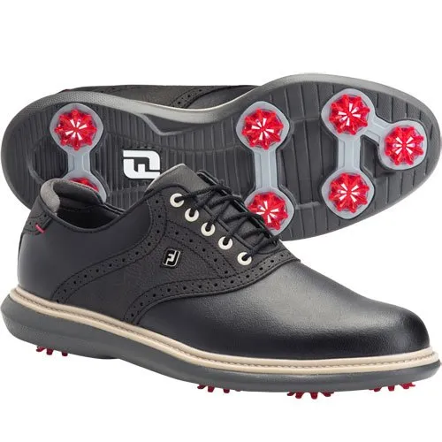 Footjoy Traditions Golf Shoes- Black