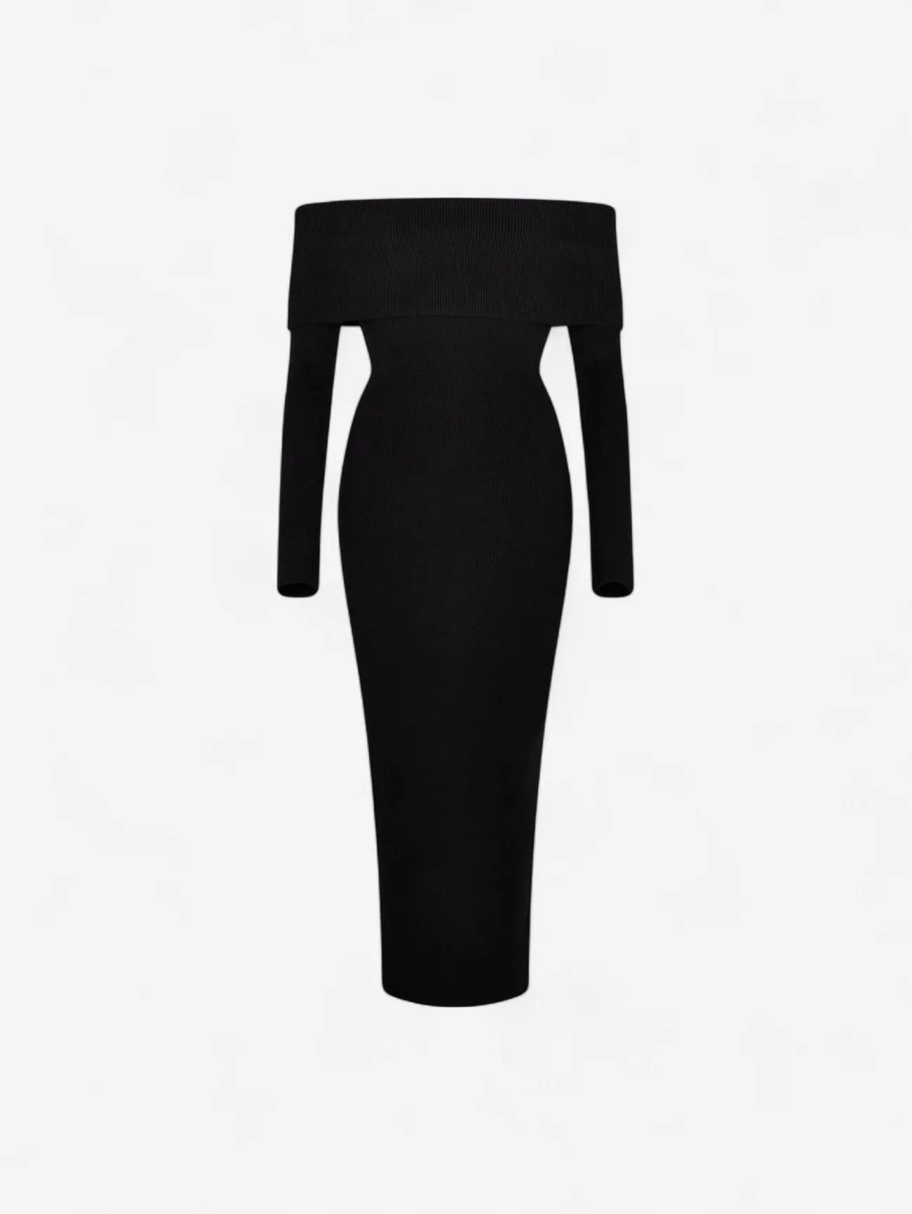 Foxes | Women's Long Off Shoulder Slim Maxi Dress