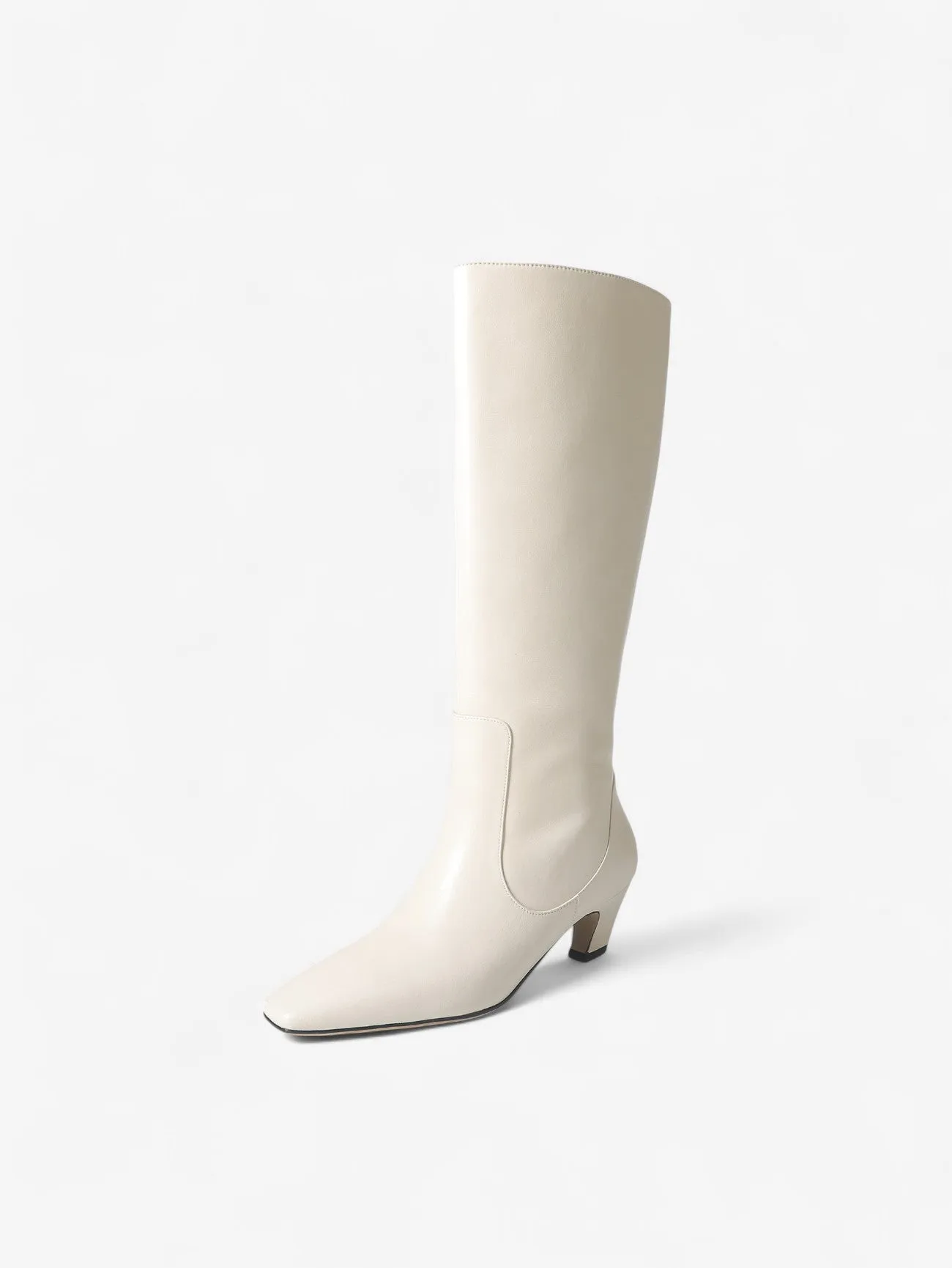 Foxes | Women's Tall Elegant Knee High Boots with Low Heel