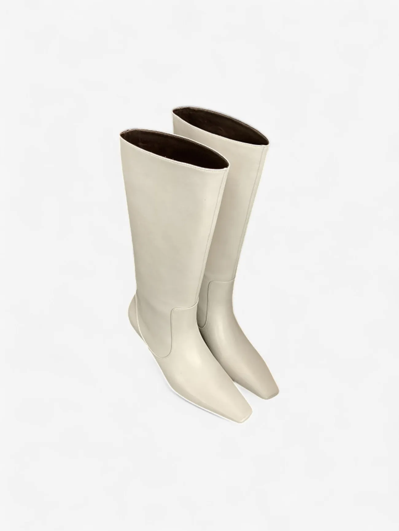 Foxes | Women's Tall Elegant Knee High Boots with Low Heel