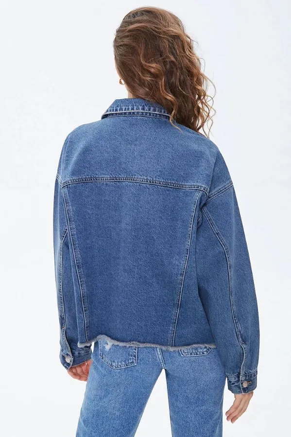 Frayed Women Jacket