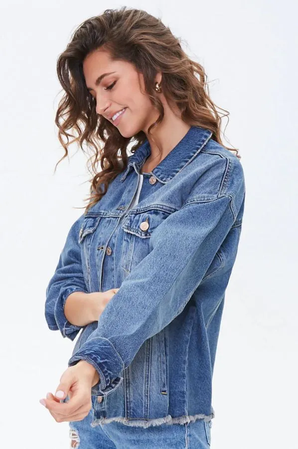 Frayed Women Jacket