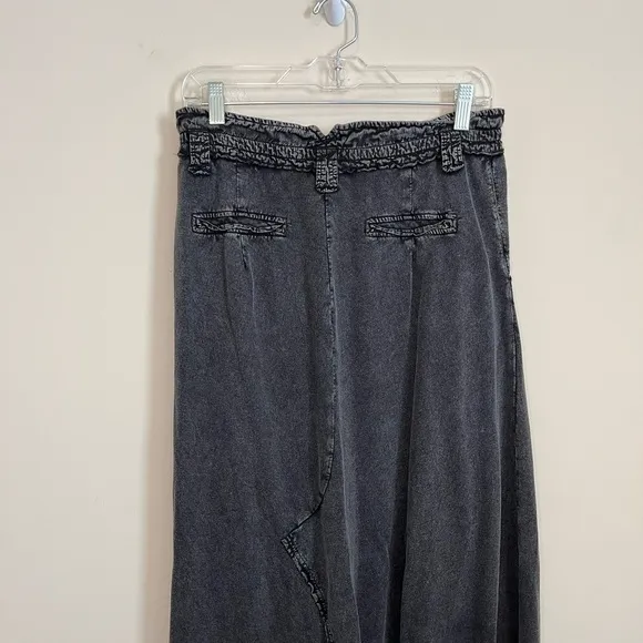Free People Kona Maxi Skirt in Faded Black Size Medium