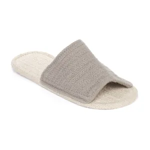 Frieda - Spa Slipper Slider - Light Grey