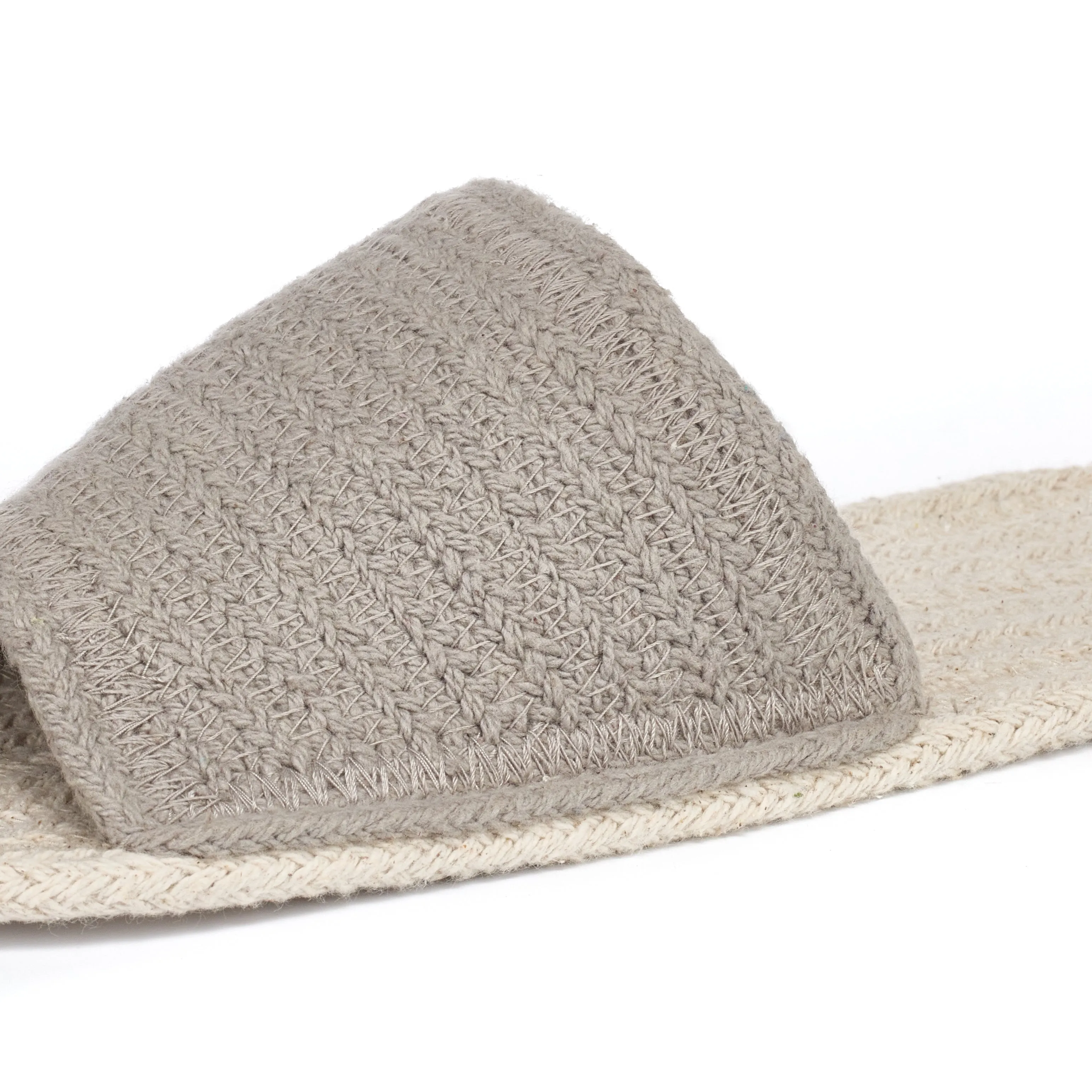 Frieda - Spa Slipper Slider - Light Grey