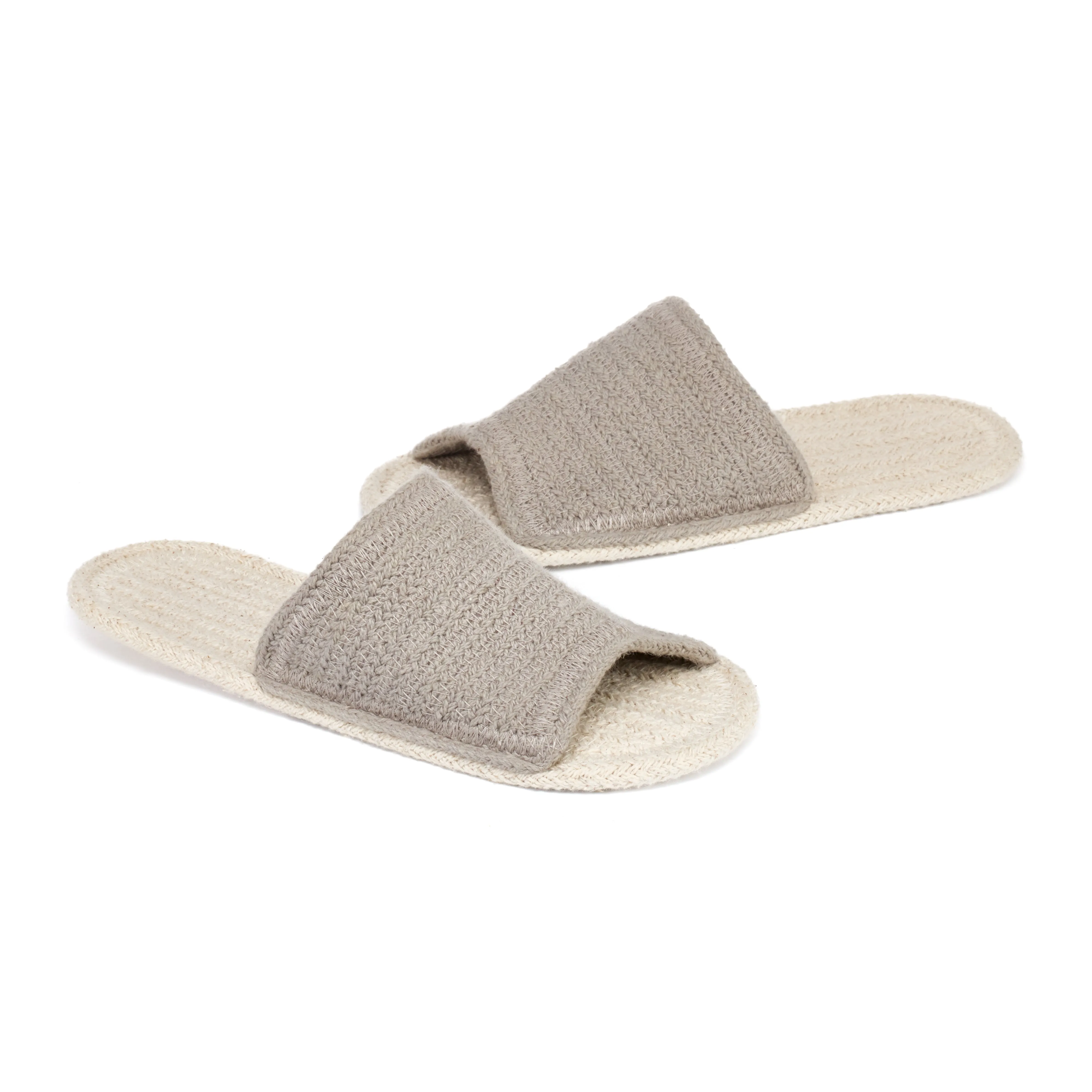 Frieda - Spa Slipper Slider - Light Grey