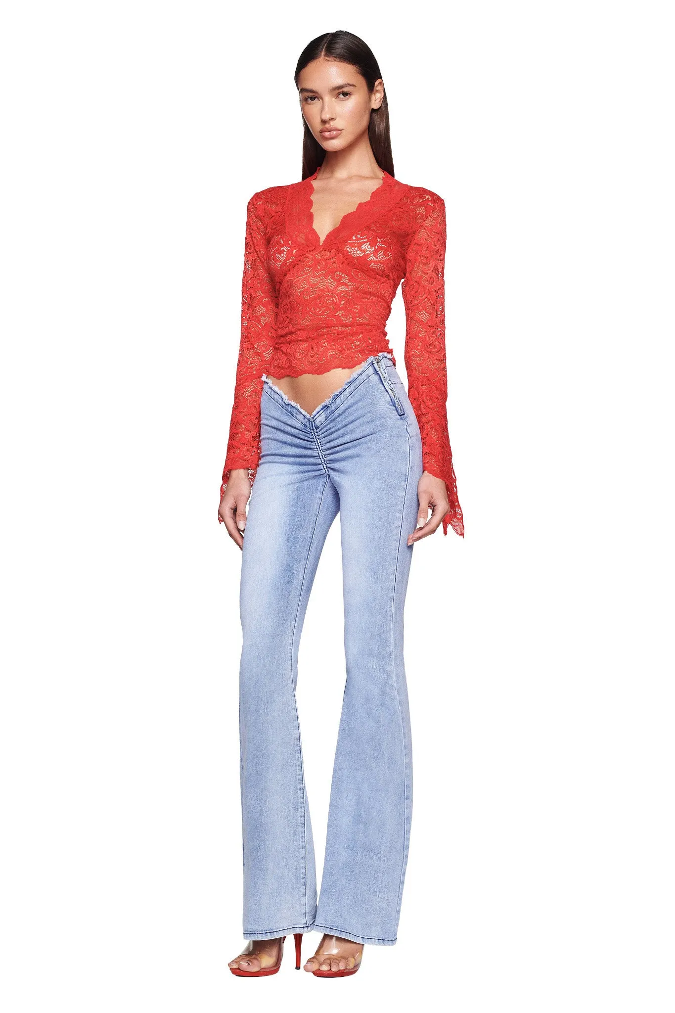 GEMMA TOP - RED