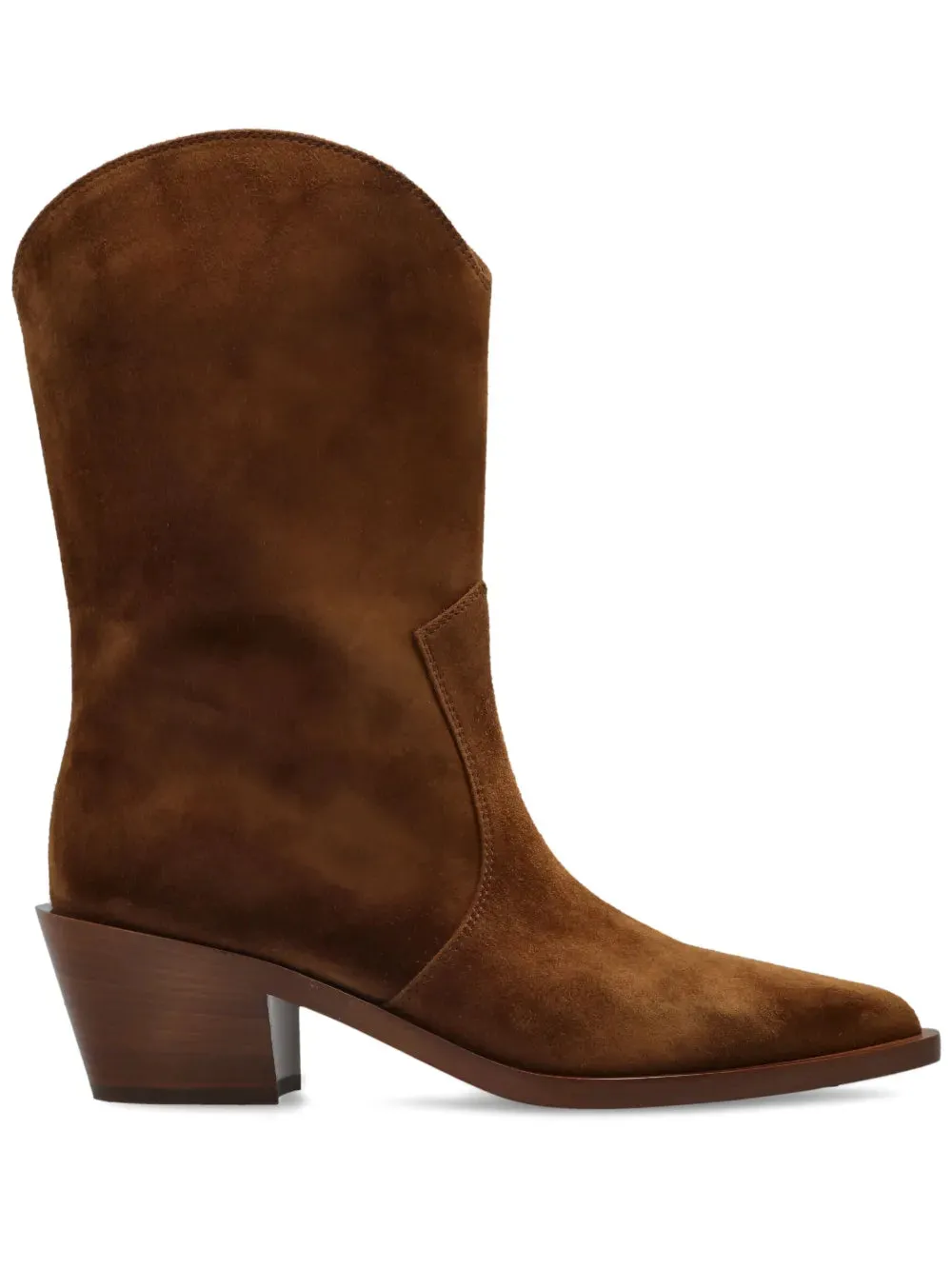 Gianvito Rossi suede Western boots