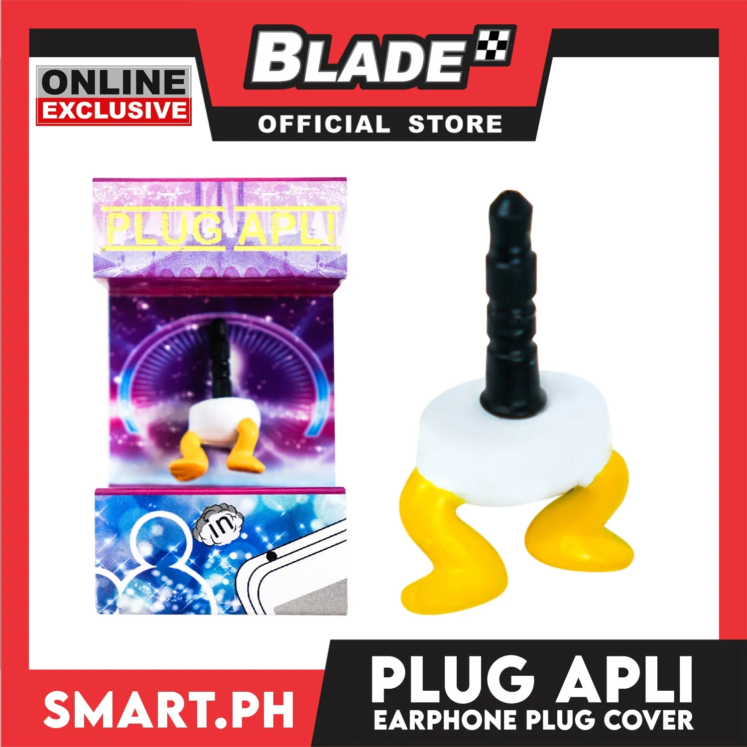 Gifts Plug Apli, Earphone Plug Cover (Assorted Colors)