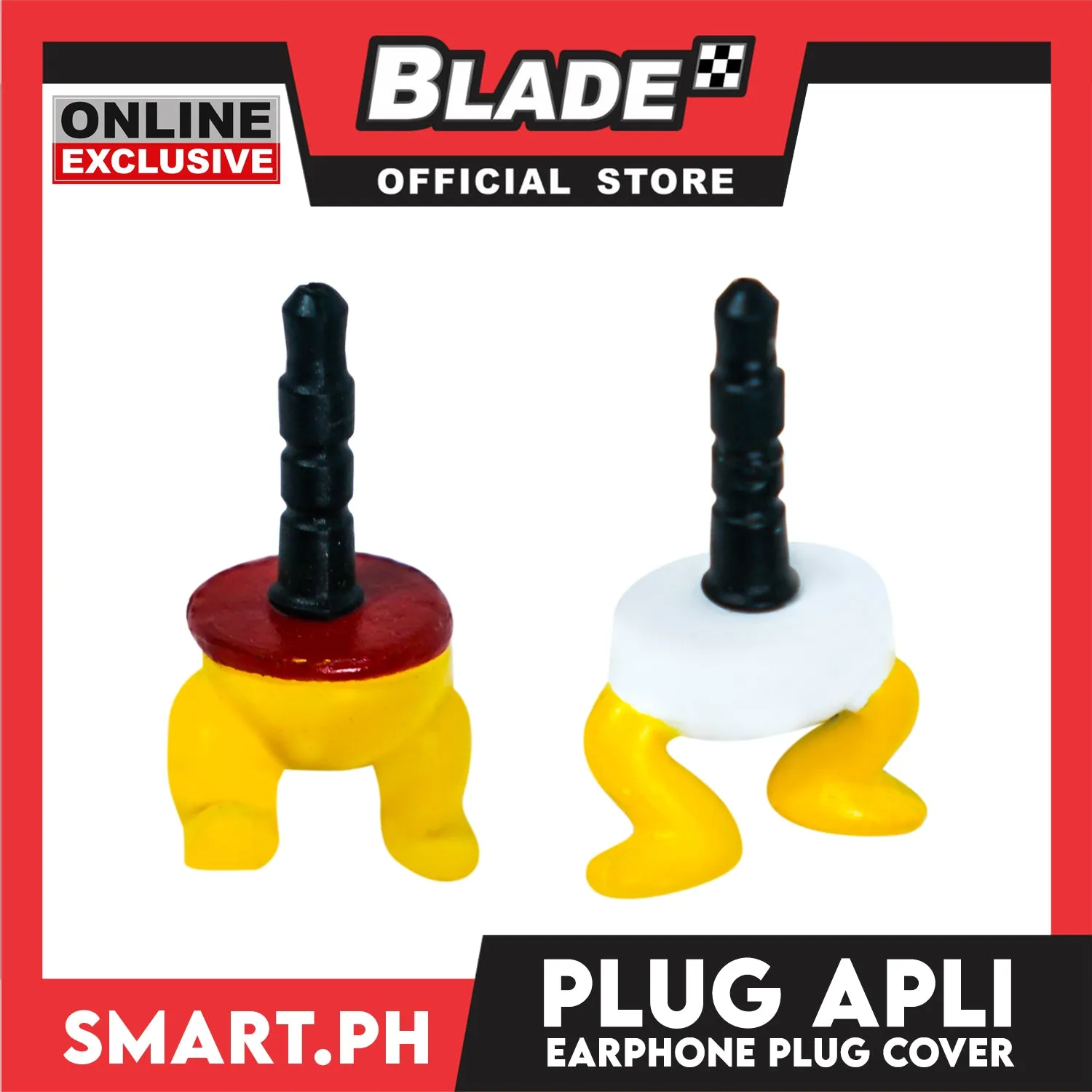 Gifts Plug Apli, Earphone Plug Cover (Assorted Colors)