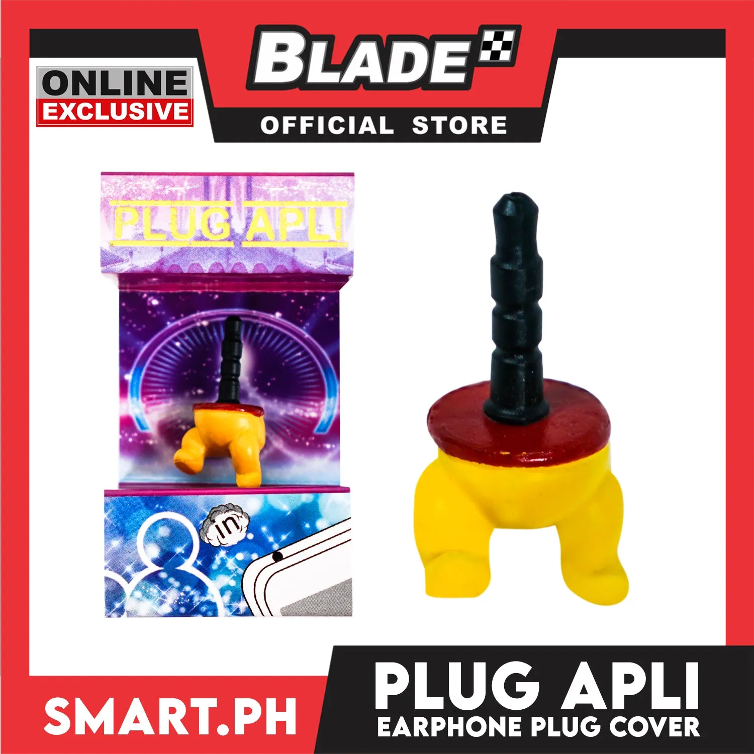 Gifts Plug Apli, Earphone Plug Cover (Assorted Colors)