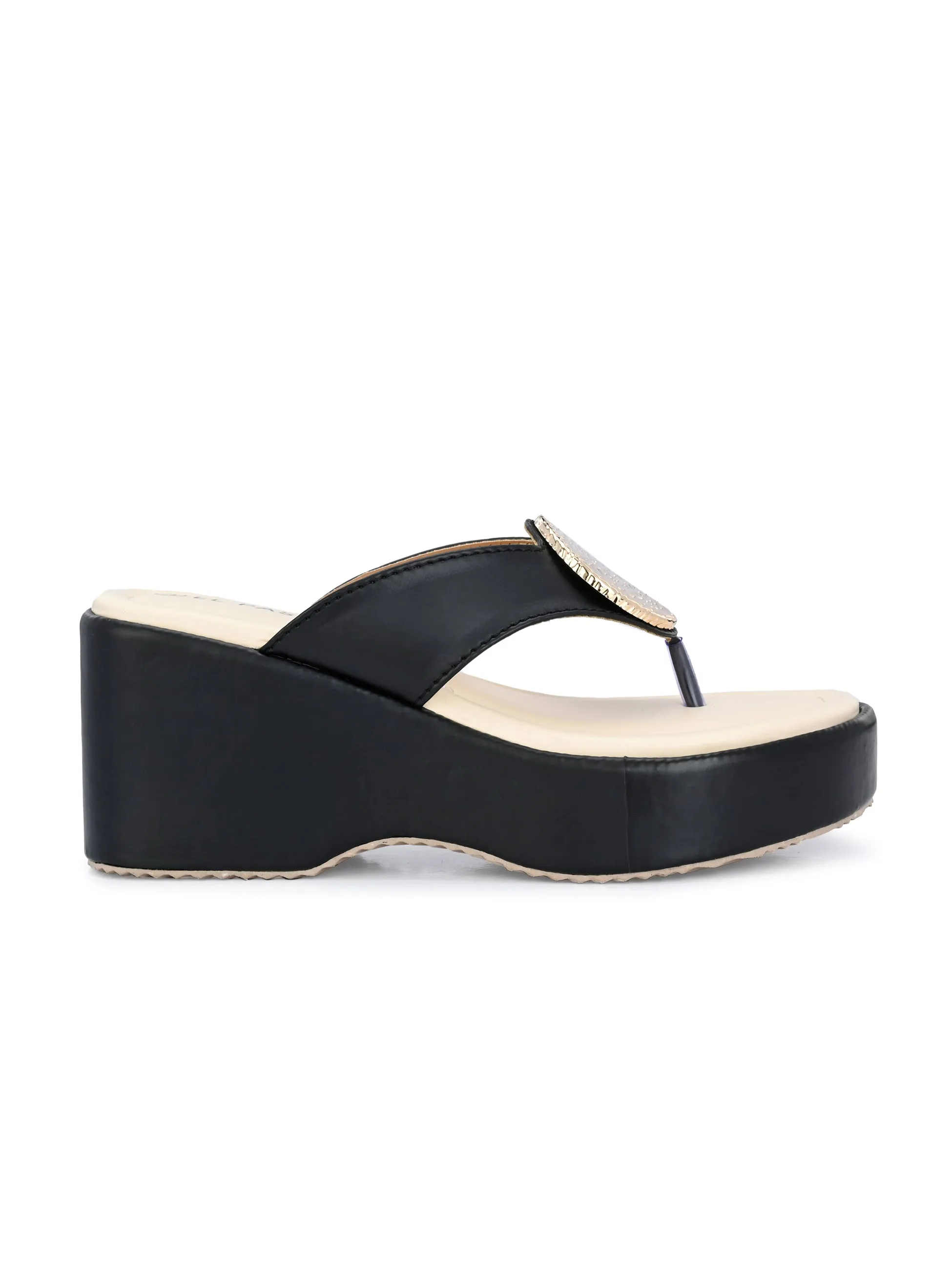 Gilded Serenity Wedge For Women