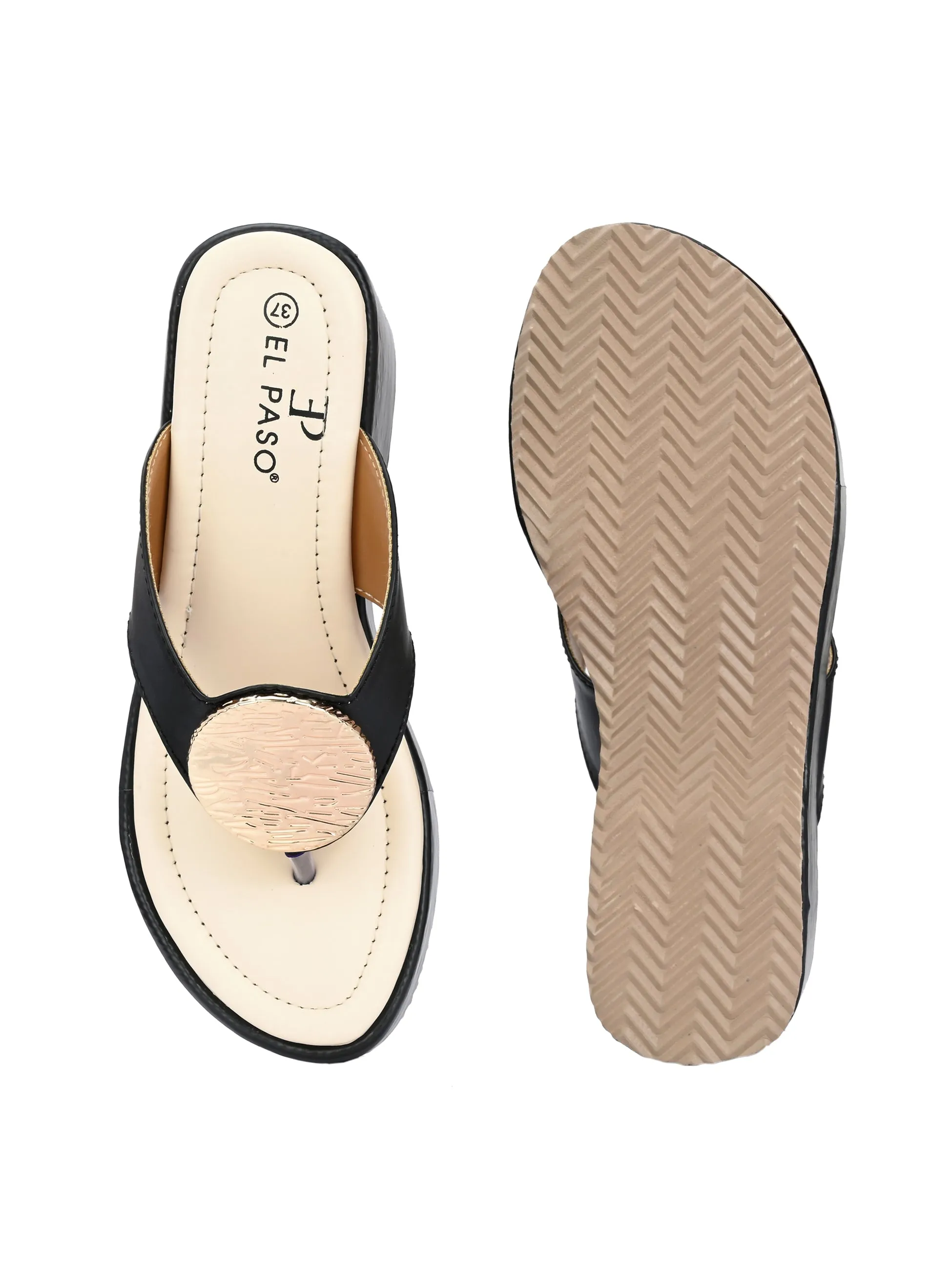 Gilded Serenity Wedge For Women