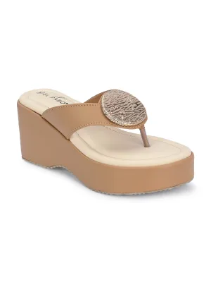 Gilded Serenity Wedge For Women