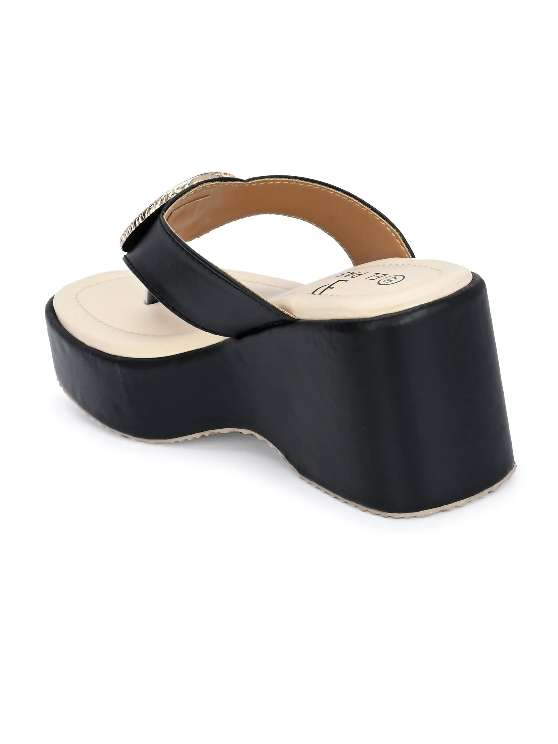 Gilded Serenity Wedge For Women