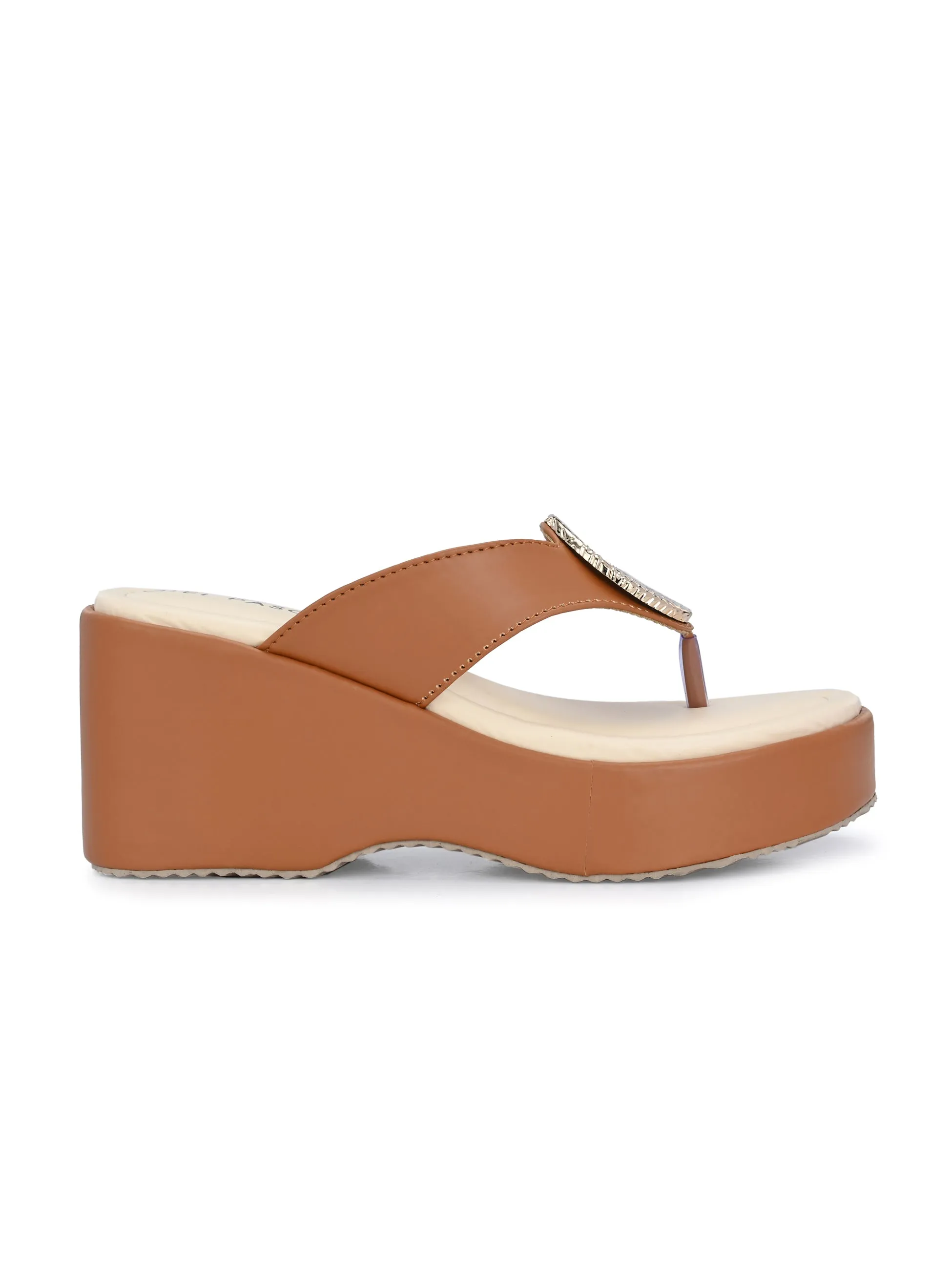 Gilded Serenity Wedge For Women