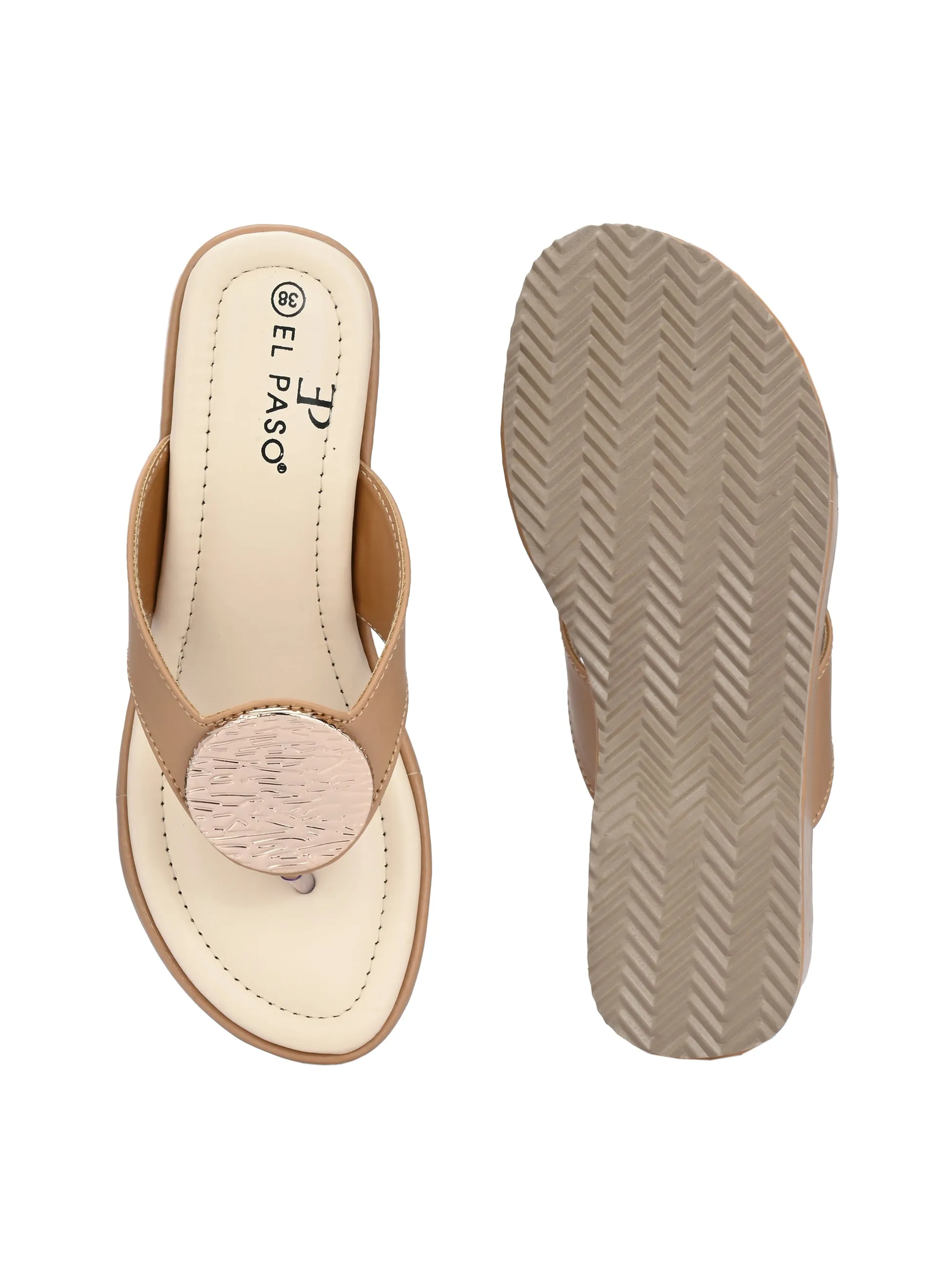 Gilded Serenity Wedge For Women