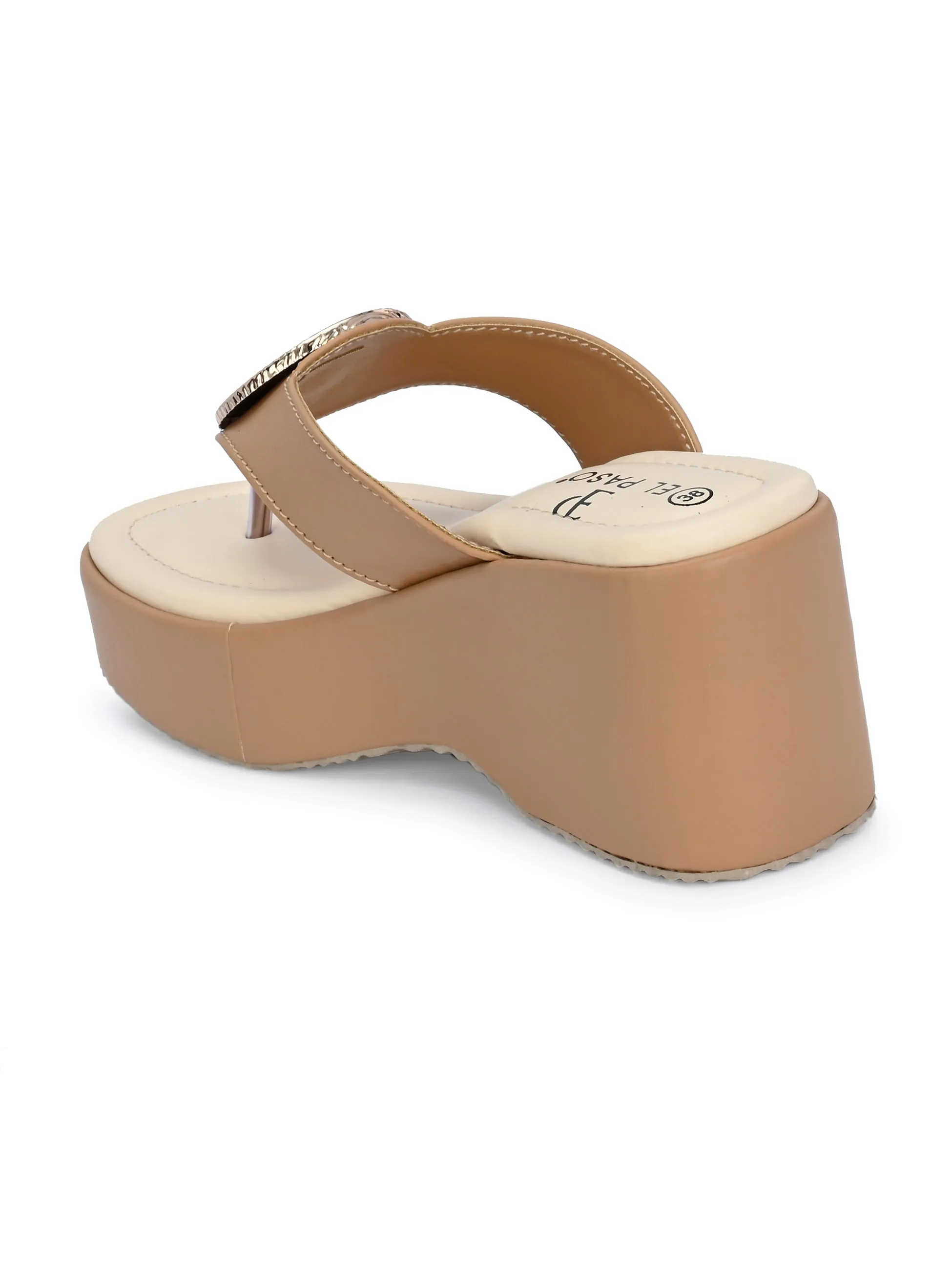 Gilded Serenity Wedge For Women