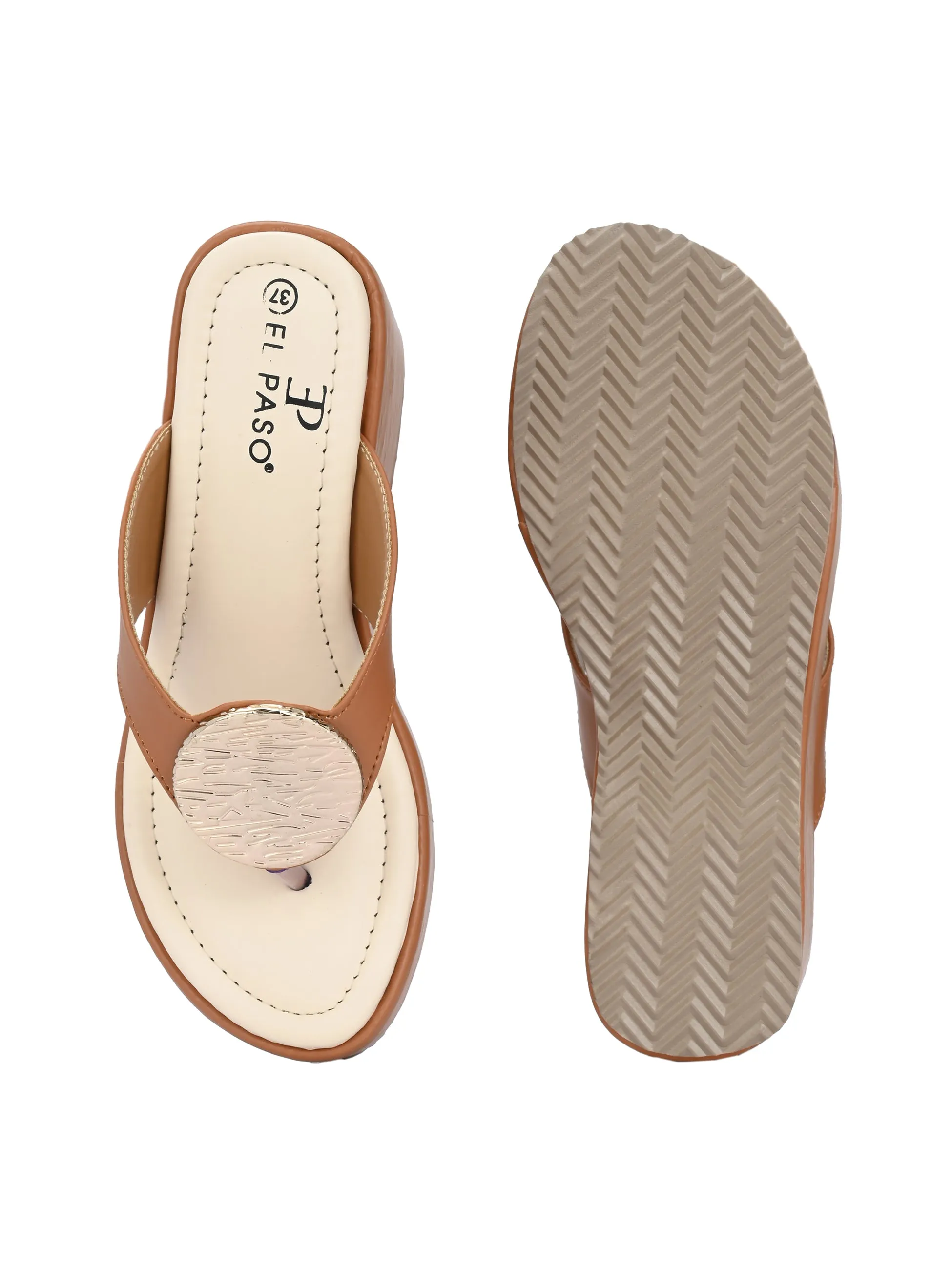 Gilded Serenity Wedge For Women