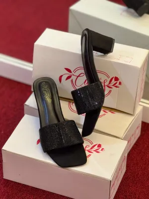 Glam Heels- Black