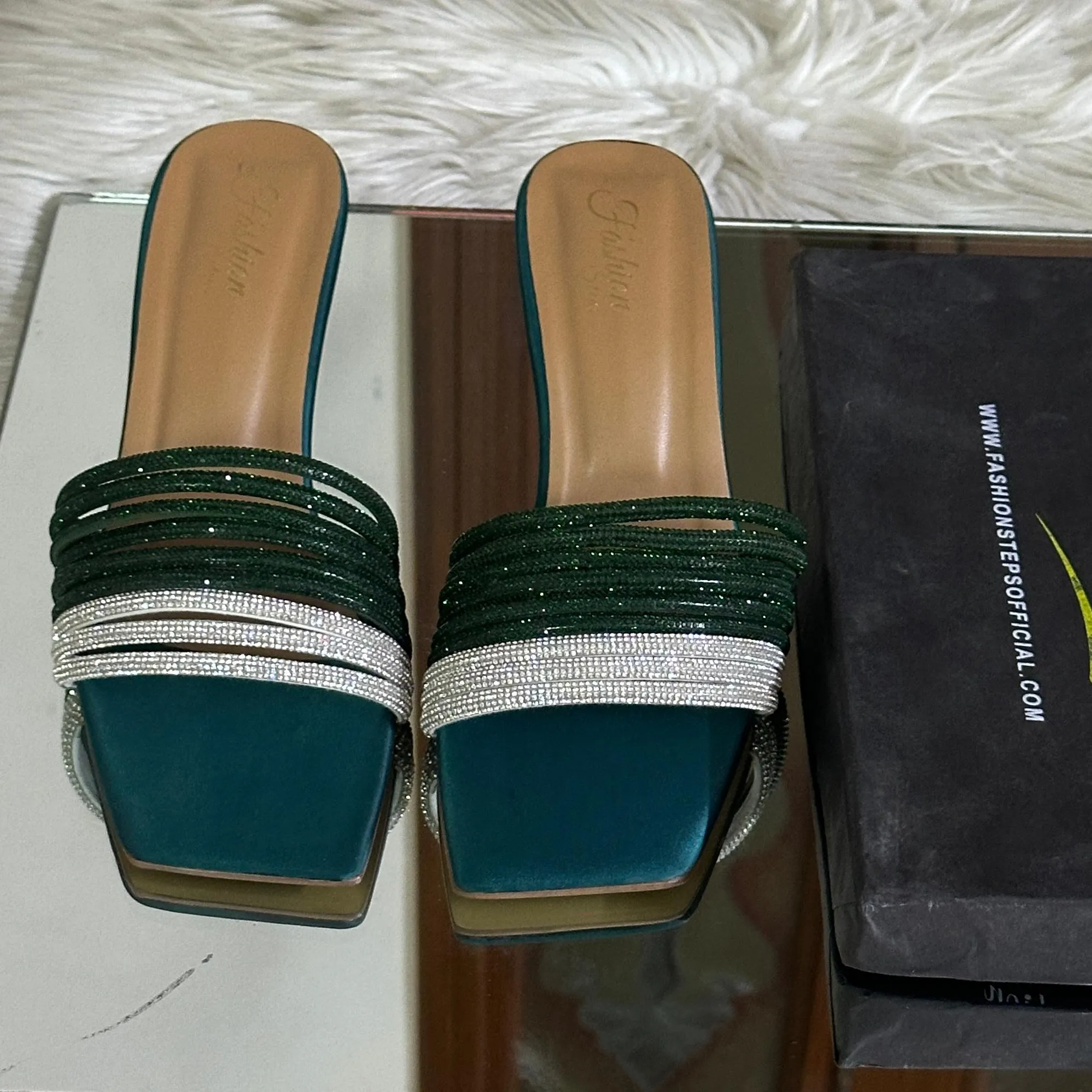 Glamora Heels (Green)