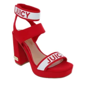 GLISTEN Women's Platform High Block Heel Sandals