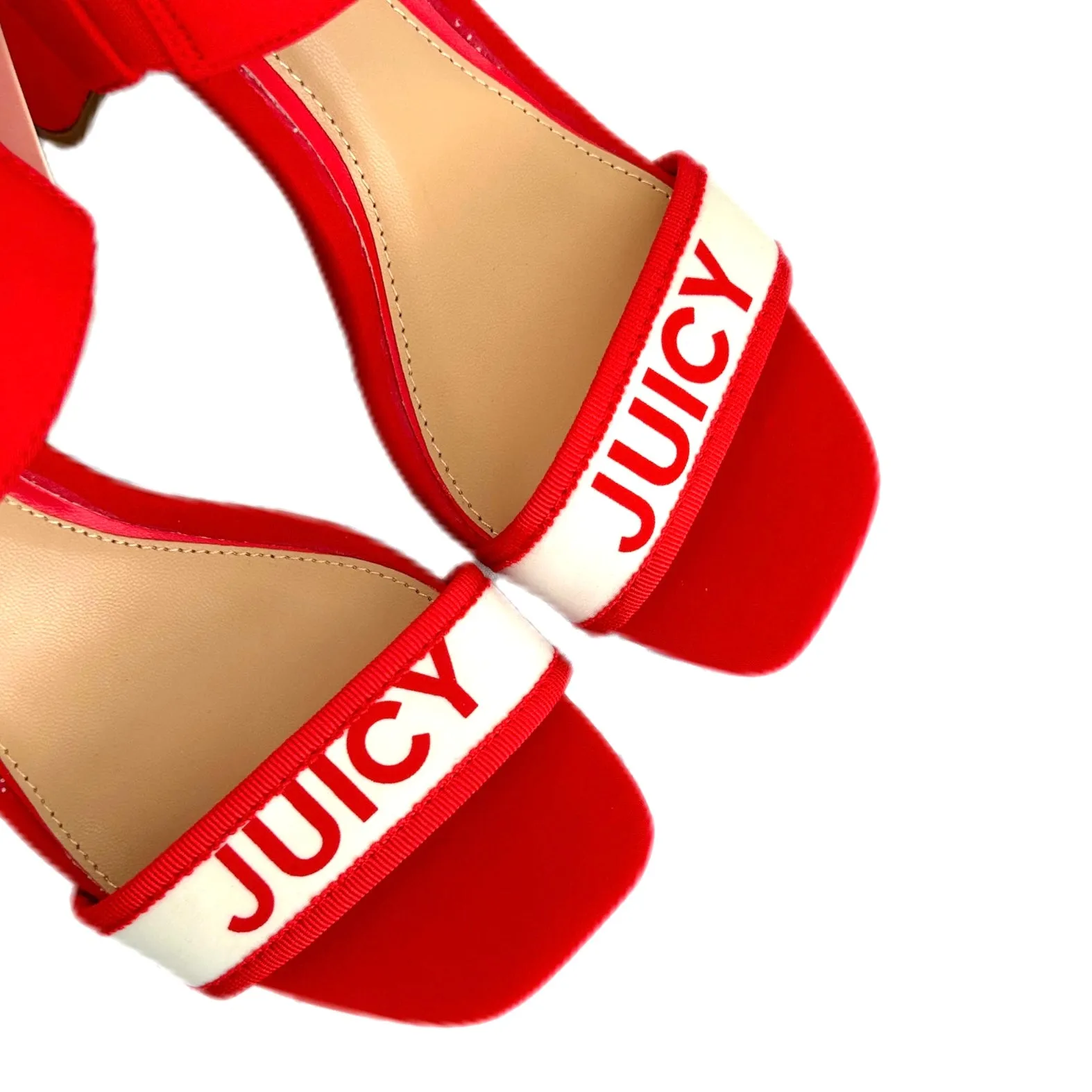 GLISTEN Women's Platform High Block Heel Sandals